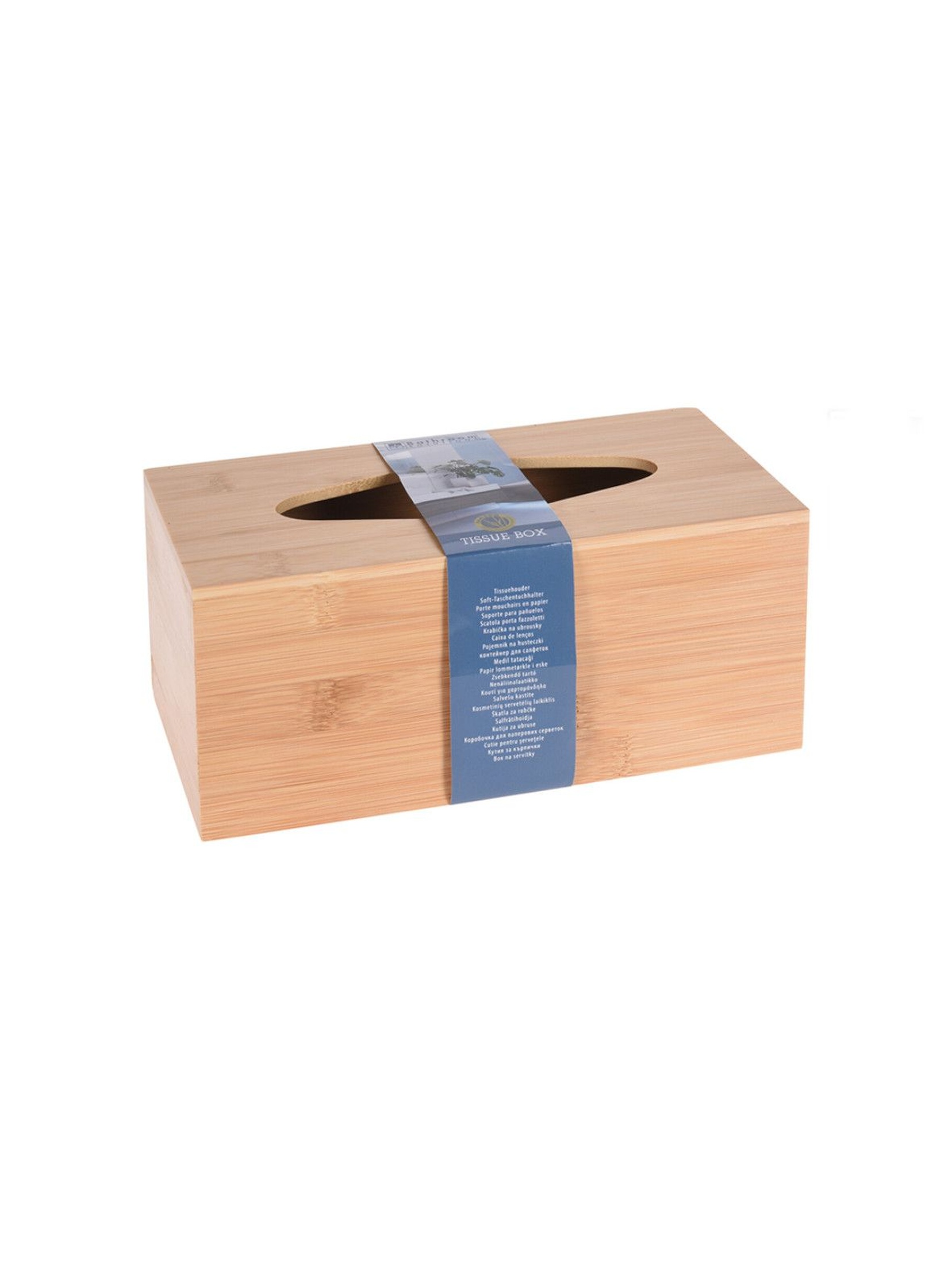 Bambusowe pudełko na chusteczki higieniczne 24,5x11,6x10,5 cm