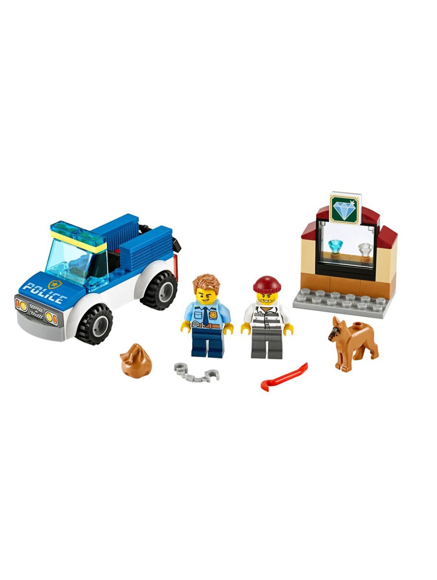 Lego City - Oddział policyjny z psem - 67 elementów wiek 4+