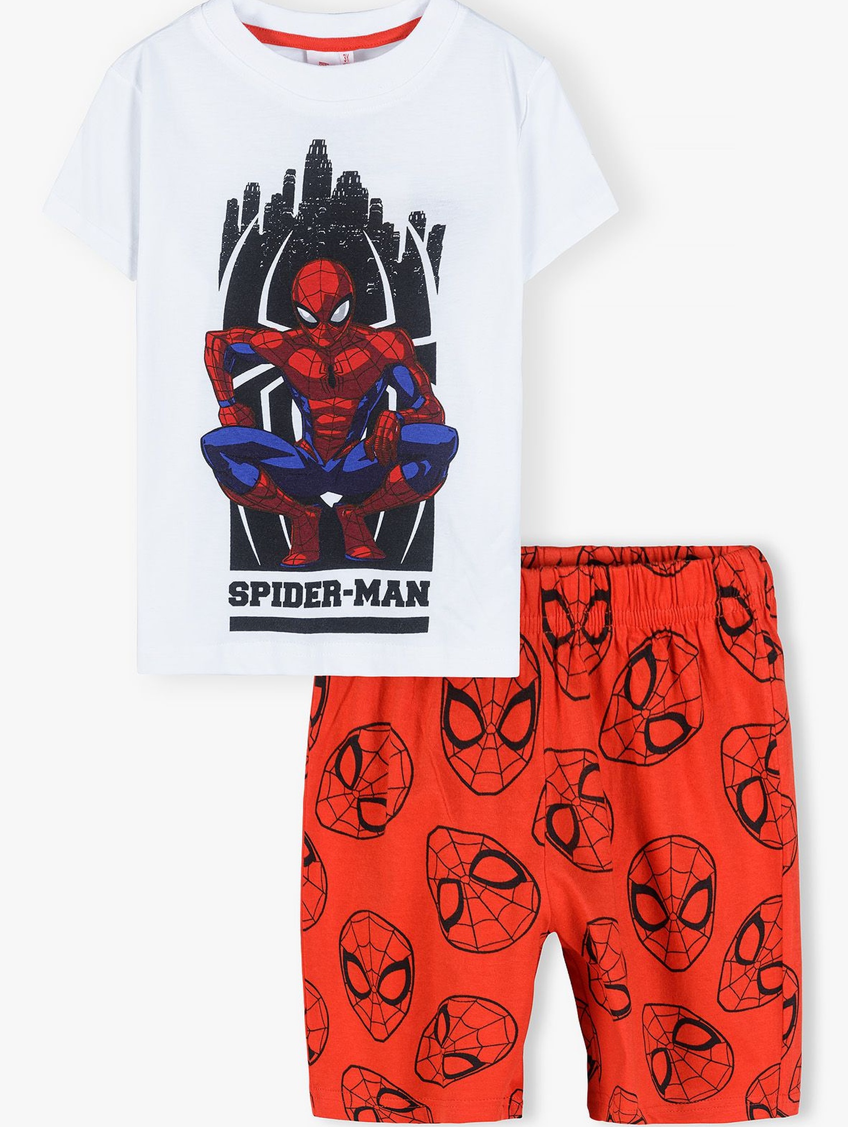 Bawełniana piżama chłopięca - Spiderman