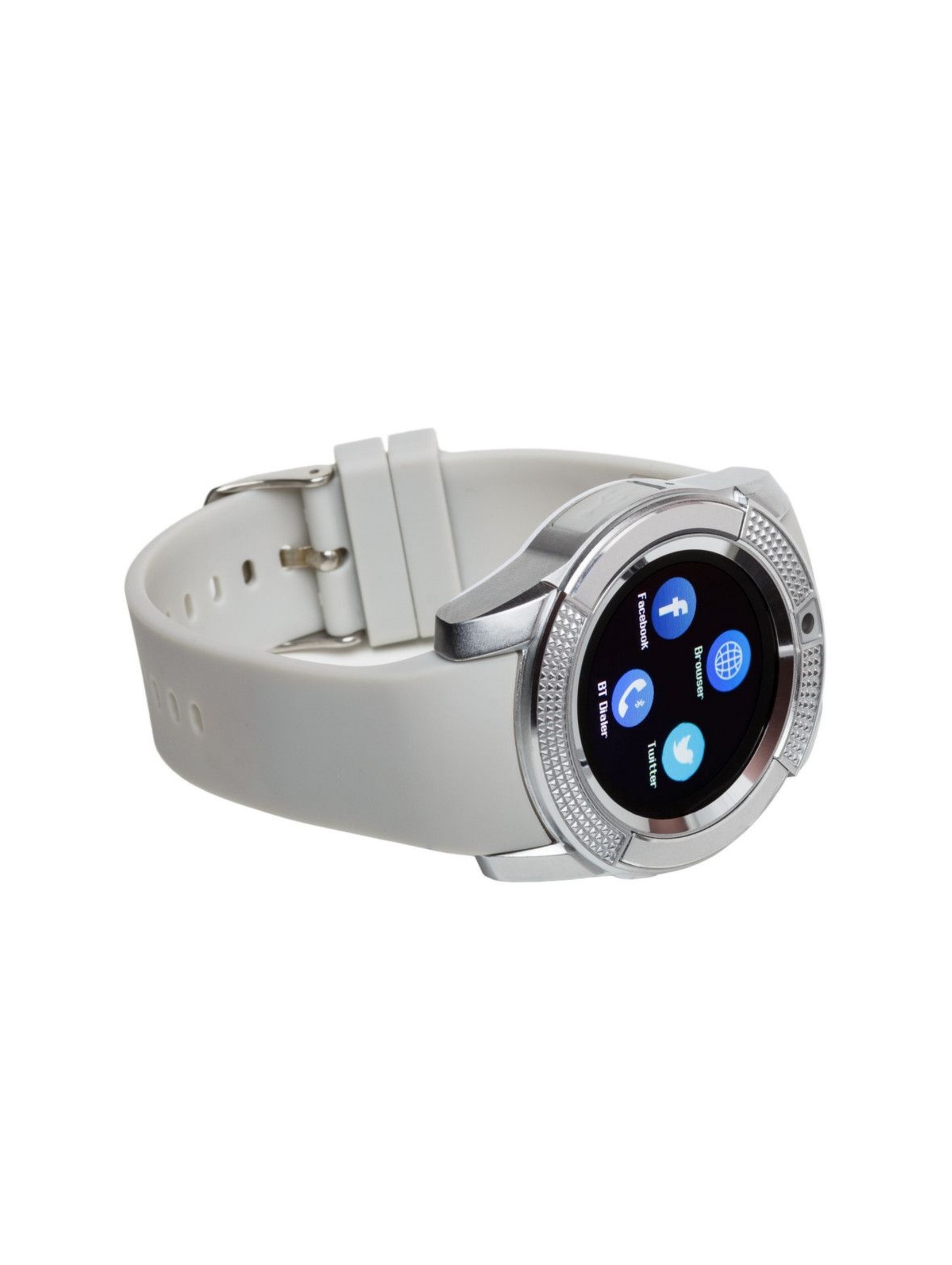 Smartwatch Garett G11 biało-srebrny