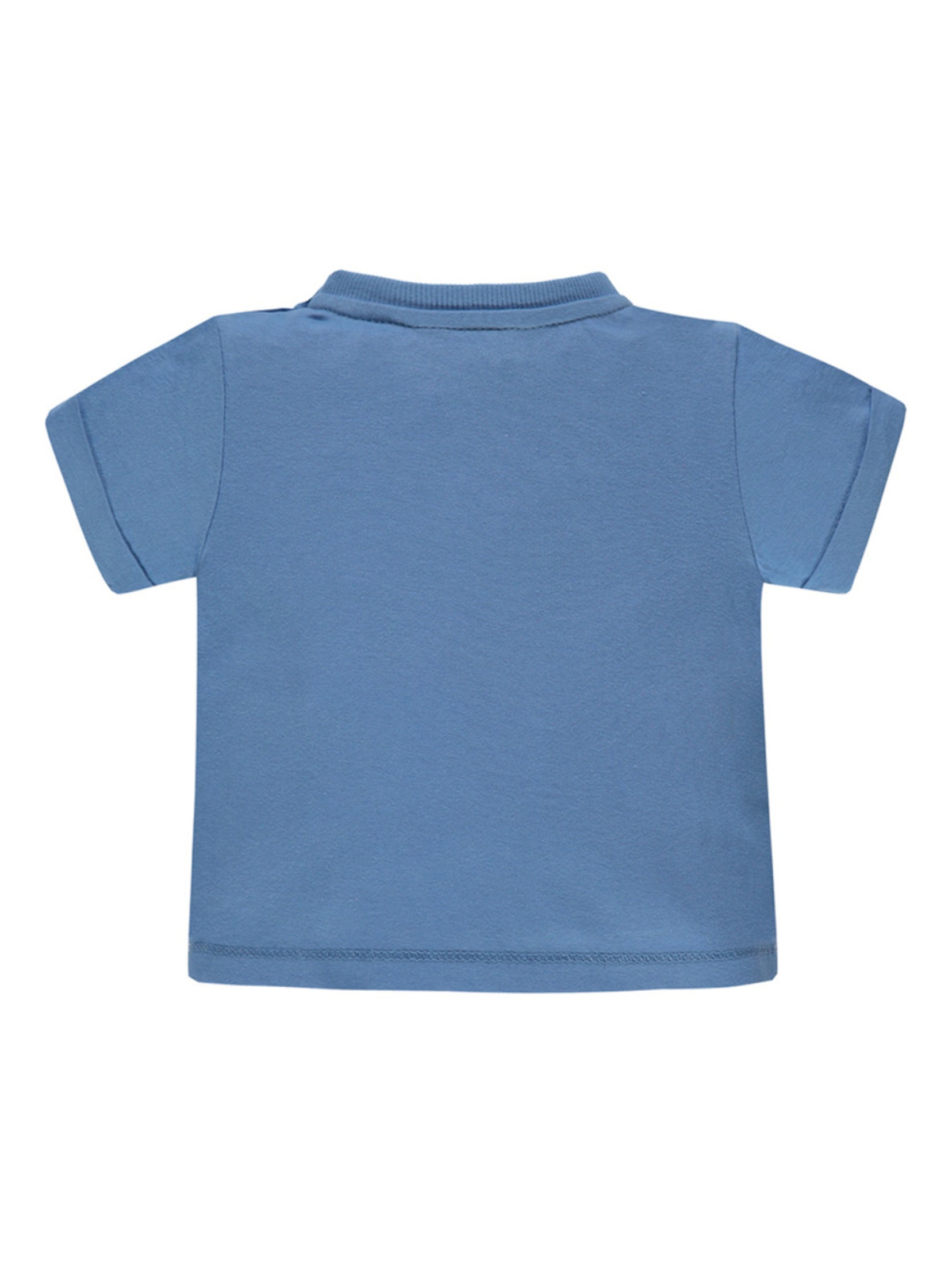 Chłopięca koszulka z krótkim rękawem niebieska