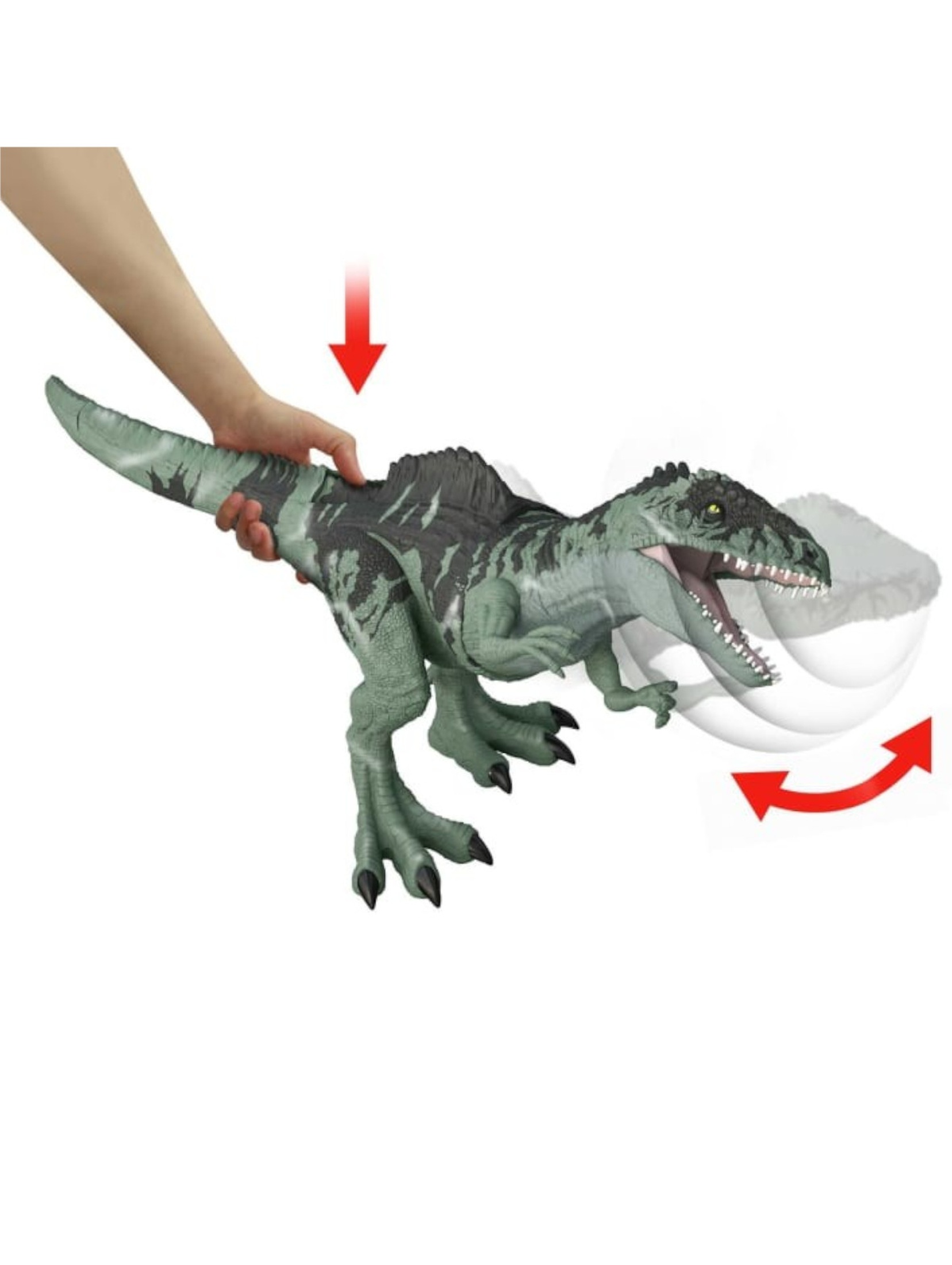 Figurka Jurassic World Duży dinozaur Atak i ryk