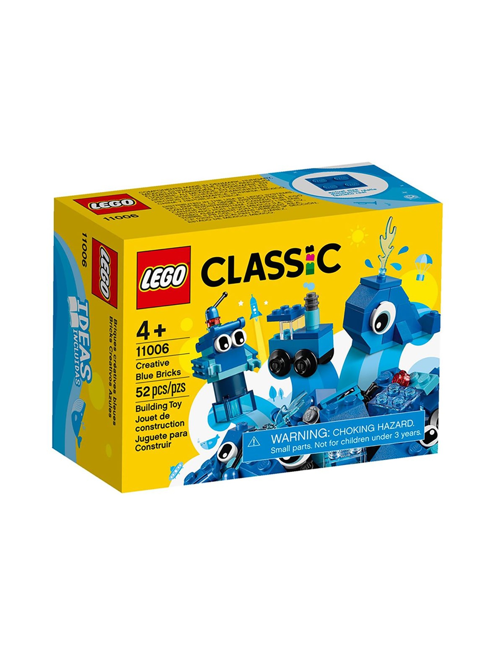 LEGO® Classic Niebieskie klocki kreatywne 11006 wiek 4+