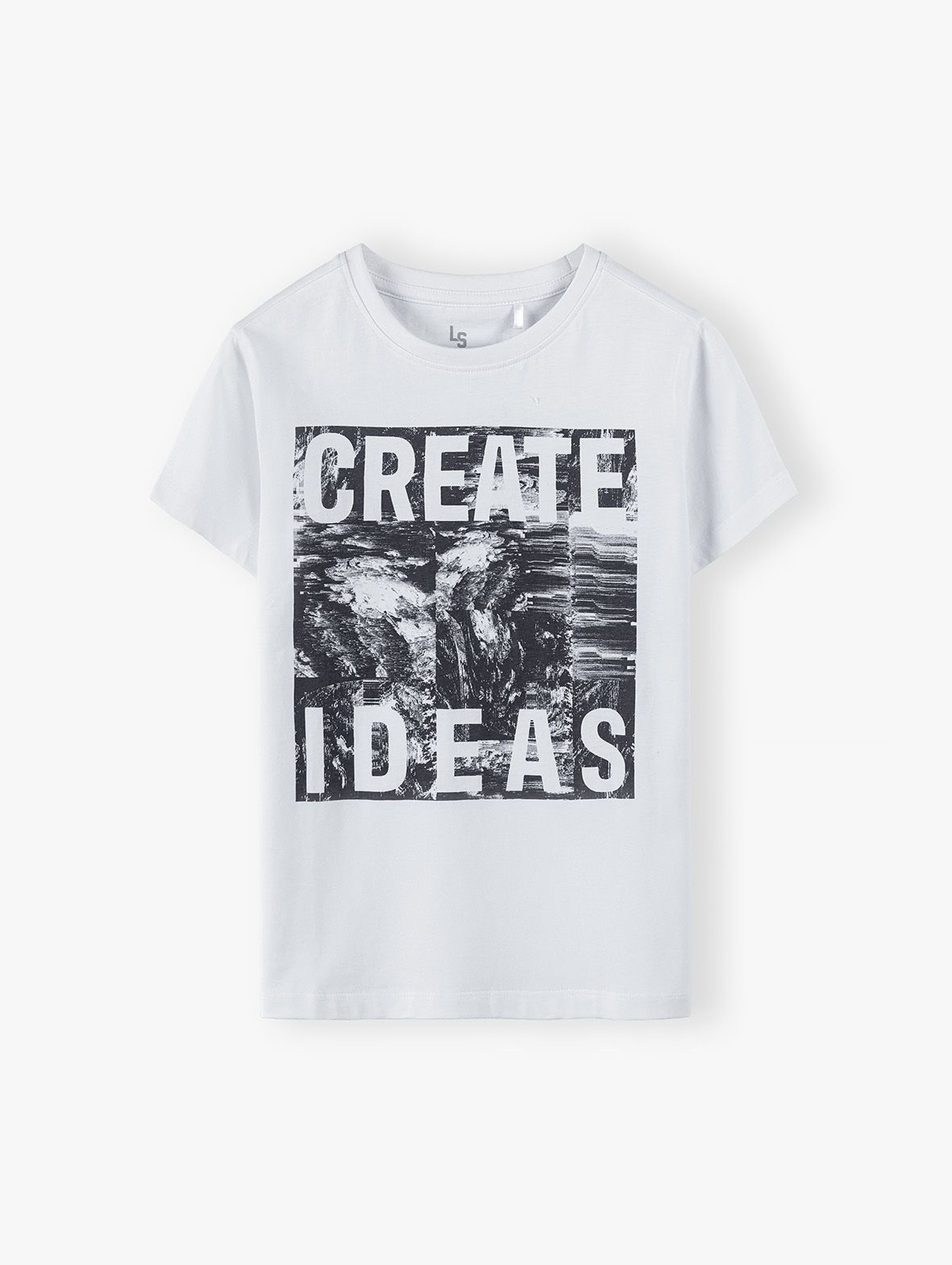 T-shirt chłopięcy z nadrukiem Create Ideas