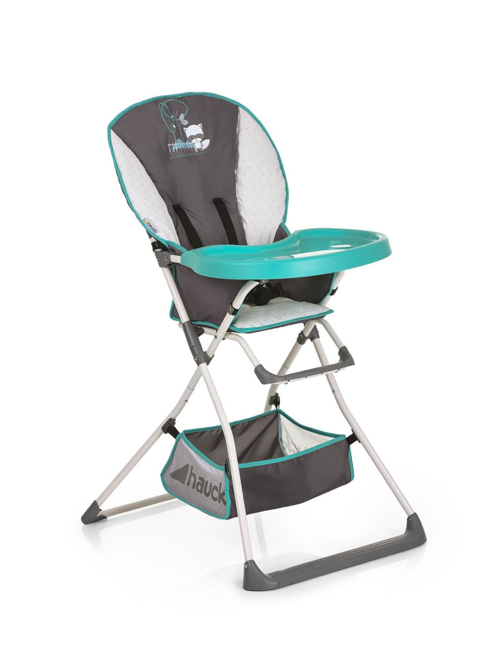 Krzesełko Mac Baby Deluxe w kolorze szaro niebieskim