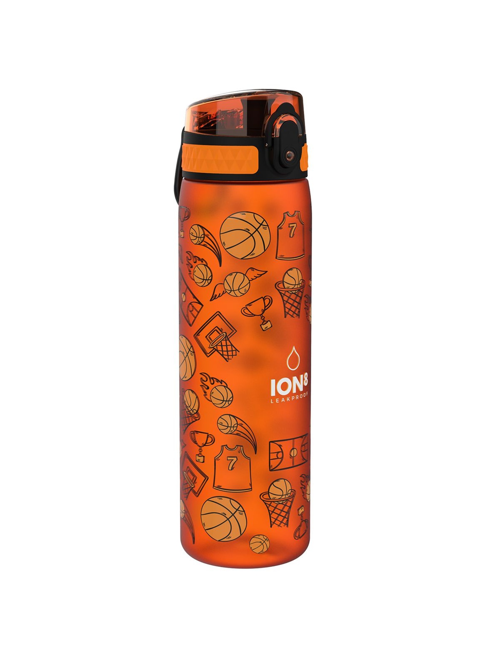 Oryginalna butelka na wodę pomarańczowa koszykówka 0,5l