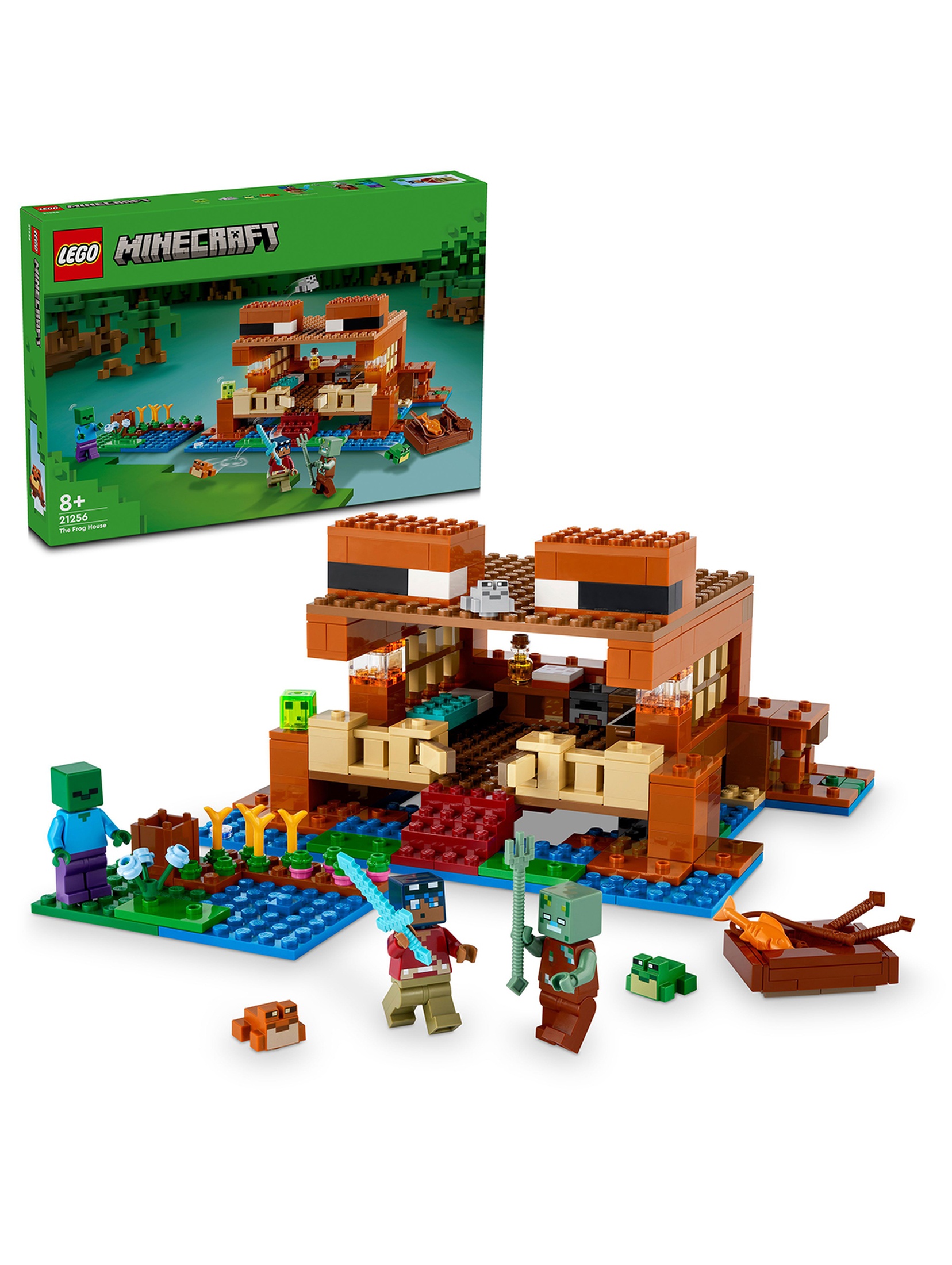 LEGO Klocki Minecraft 21256 Żabi domek