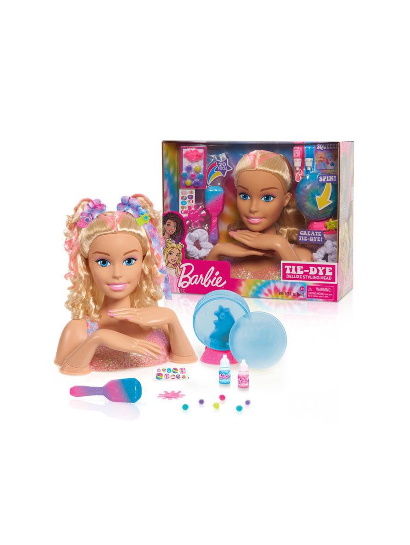 Barbie Głowa do stylizacji Deluxe