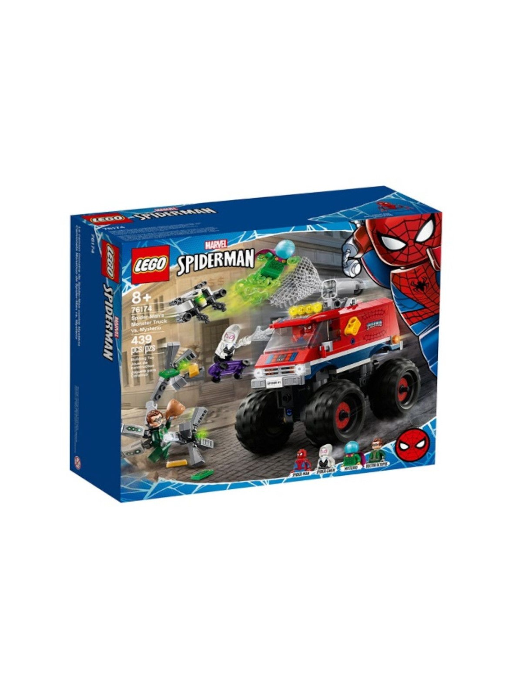 LEGO Super Heroes - Monster truck Spider-Mana kontra Mysterio - 439 el