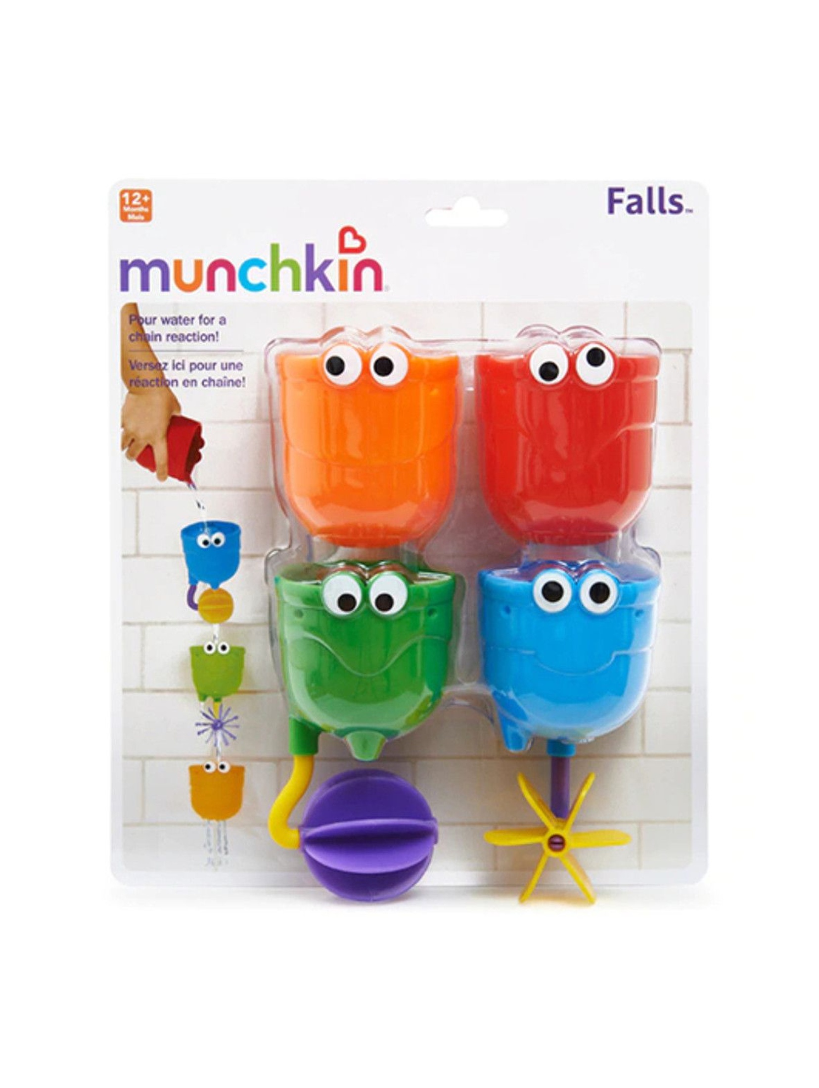 Zabawki do kąpieli-Kubki kąpielowe z pszyssawkami Munchkin