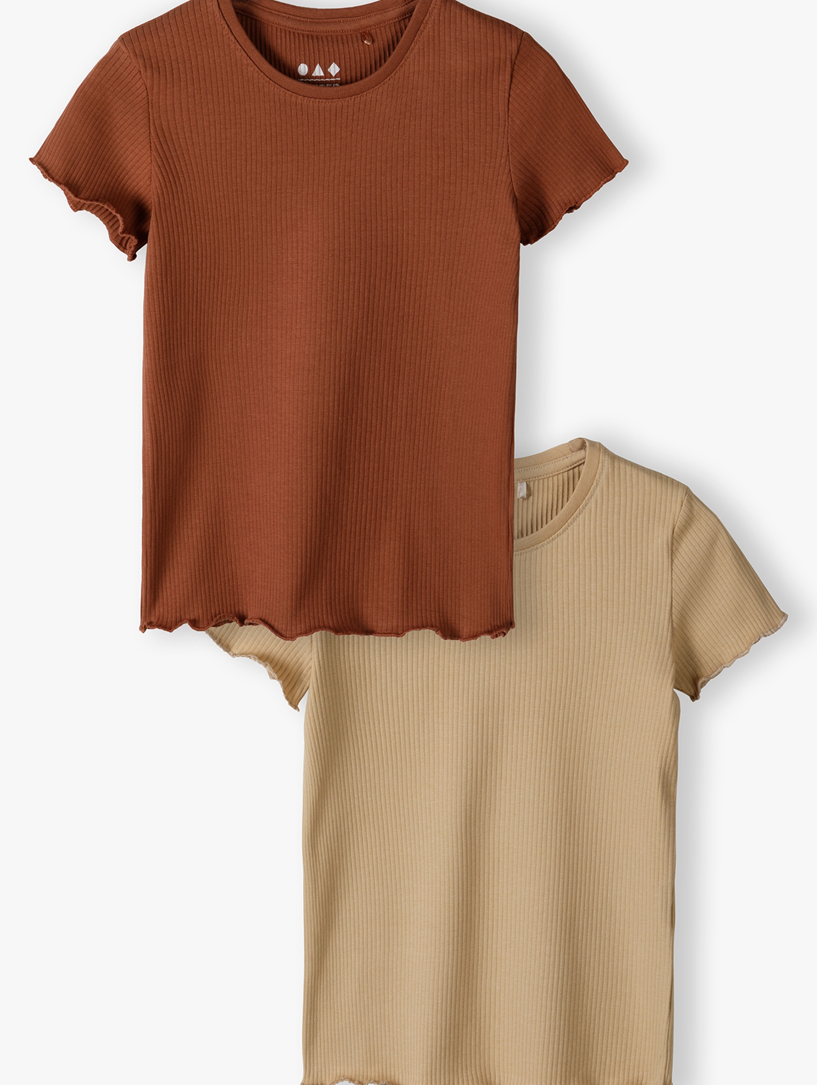 T-shirty dziewczęce w prążki 2pak - Limited Edition