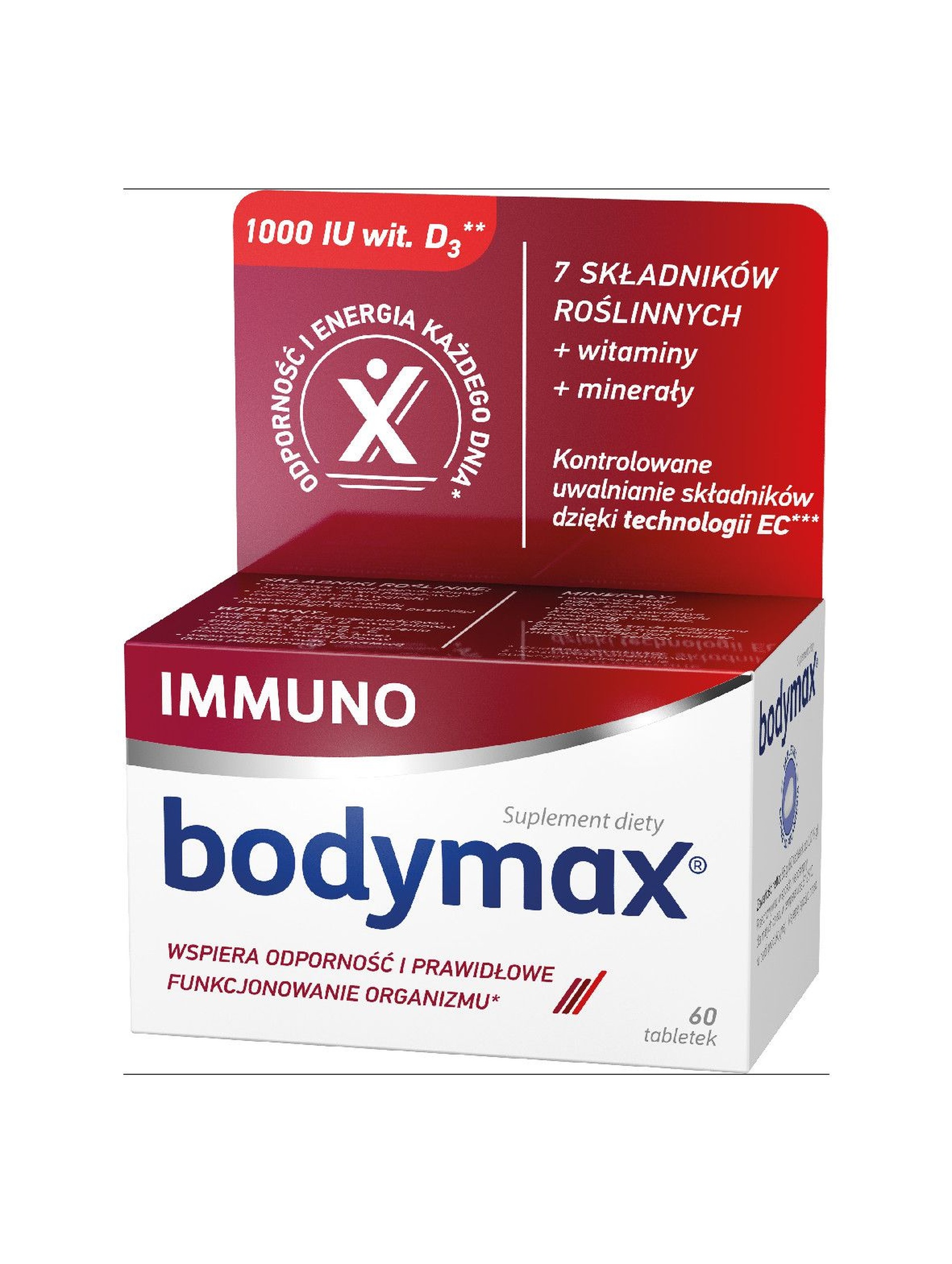 Bodymax IMMUNO dla wzmocnienia odporności 60 tabletek