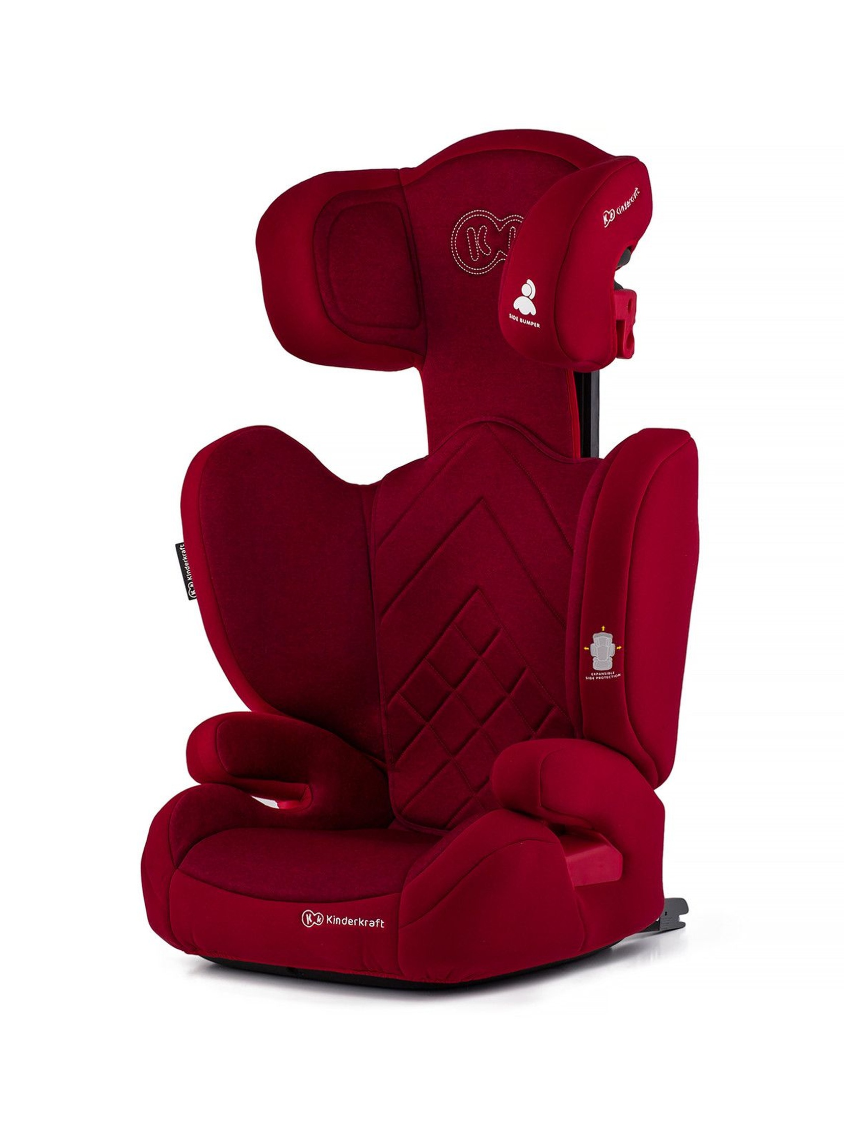 Kinderkraft fotelik samochodowy 15-36kg XPAND czerwony