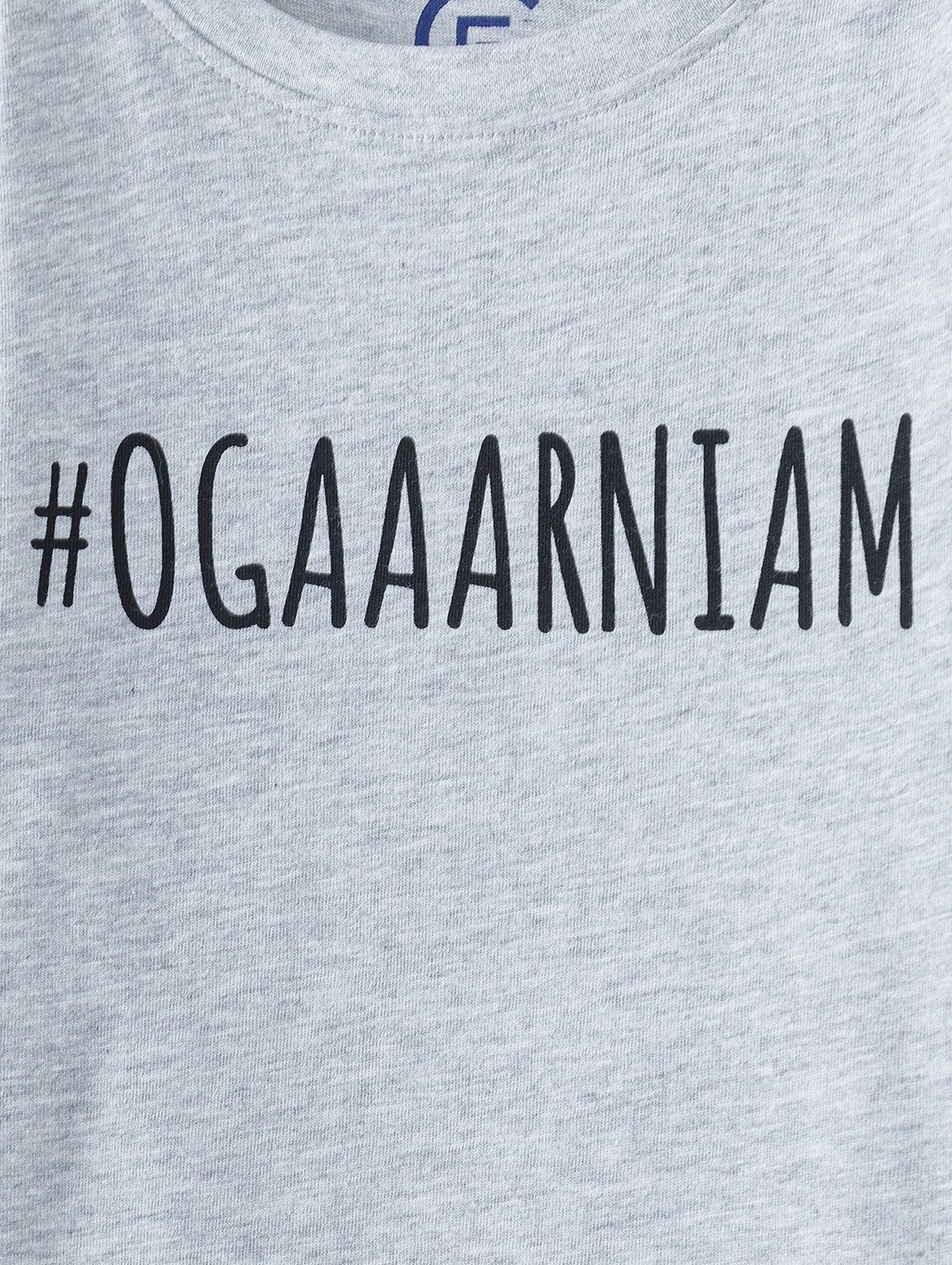T-shirt chłopięcy z napisem- Ogaaarniam