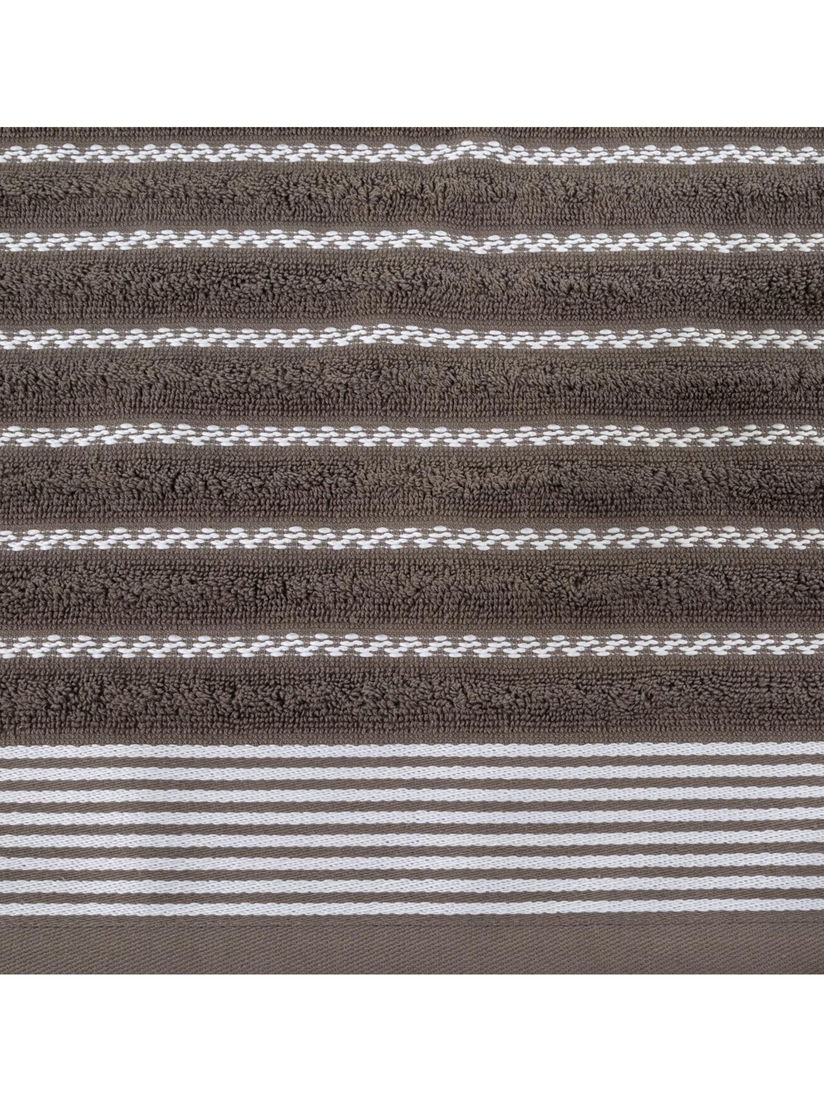 Ręcznik d91 leo (03) 70x140 cm ciemnobrązowy