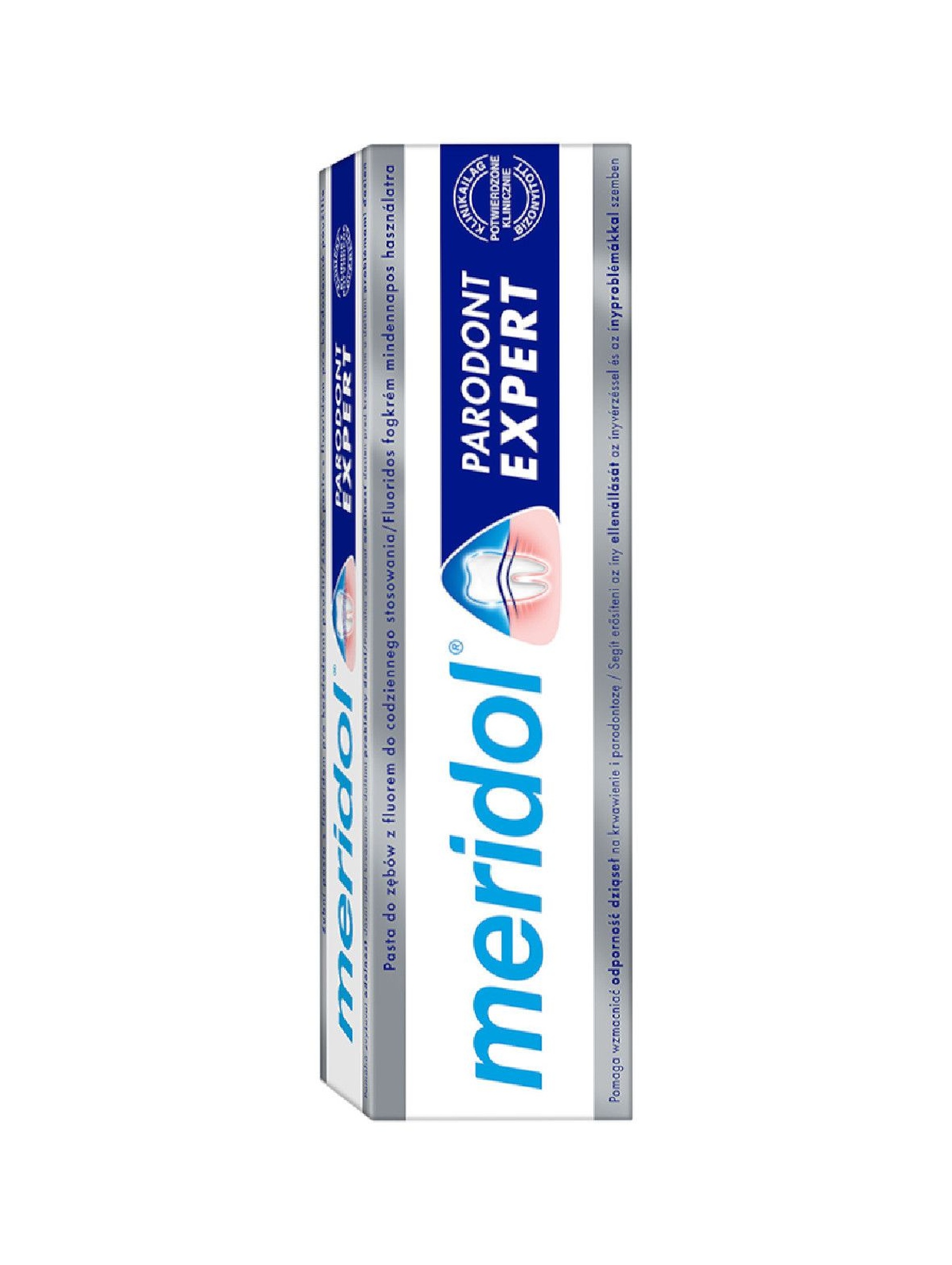 Meridol Paradont Expert pasta do zębów na paradontozę ze składnikiem o działaniu antybakteryjnym 75ml
