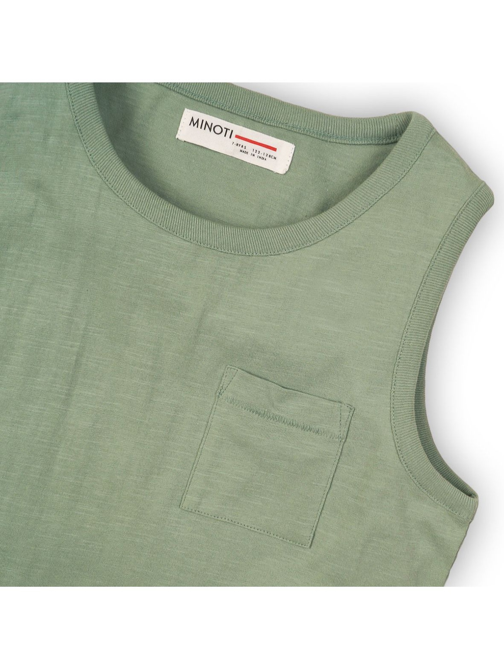 Zielona bluzka na ramiączka- 100% bawełna