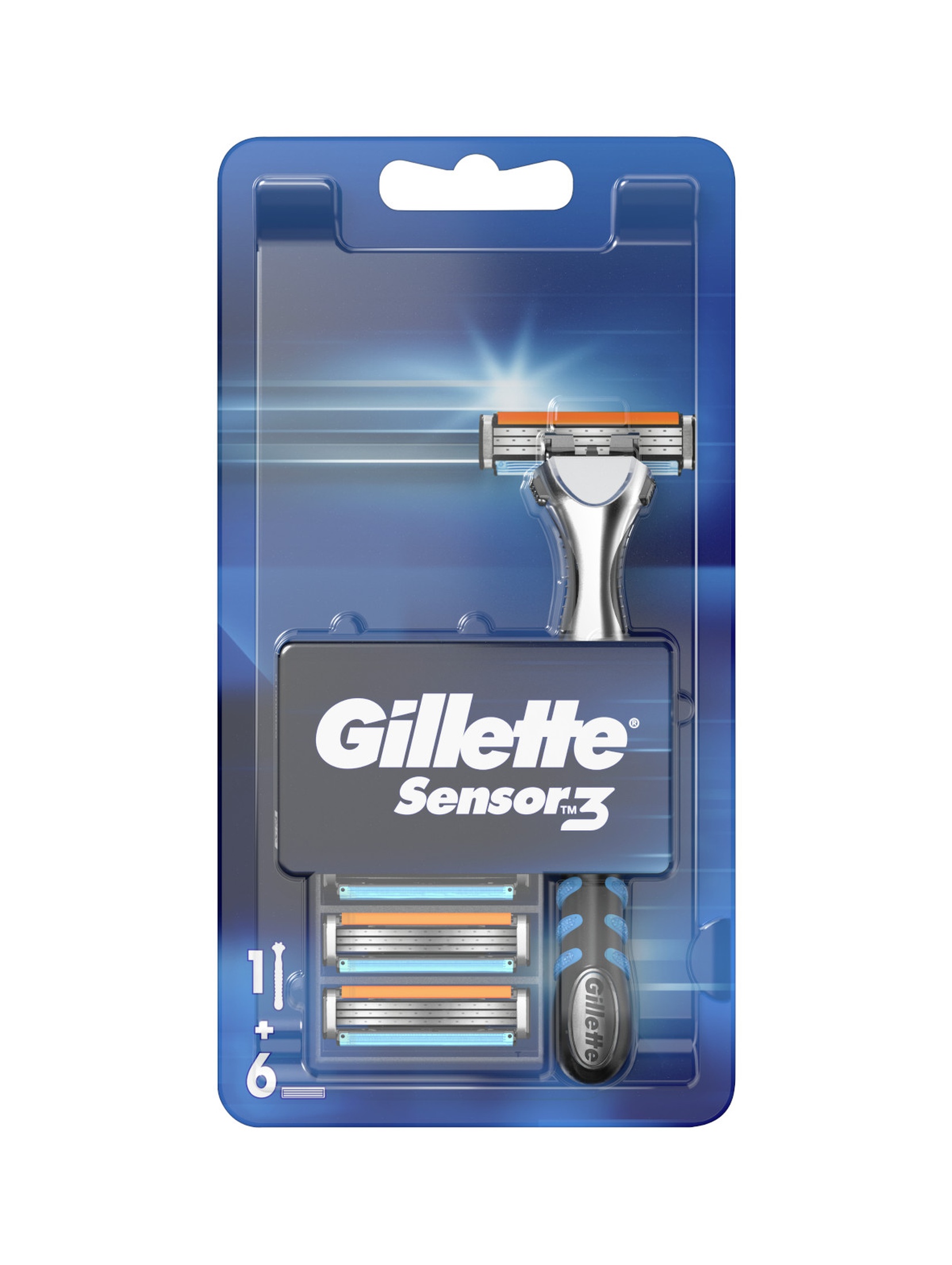 Gillette Sensor3 Maszynka do golenia - 6 ostrzy