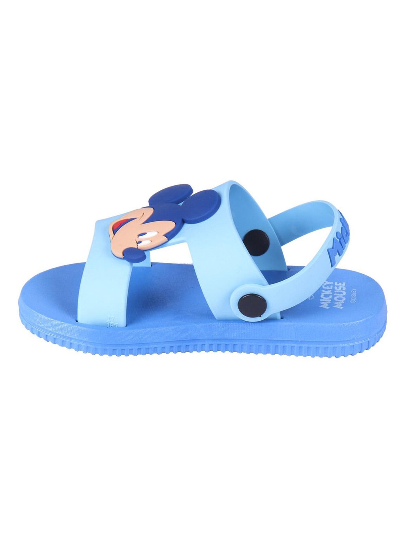 Sandały chłopięce Myszka Mickey - niebieskie
