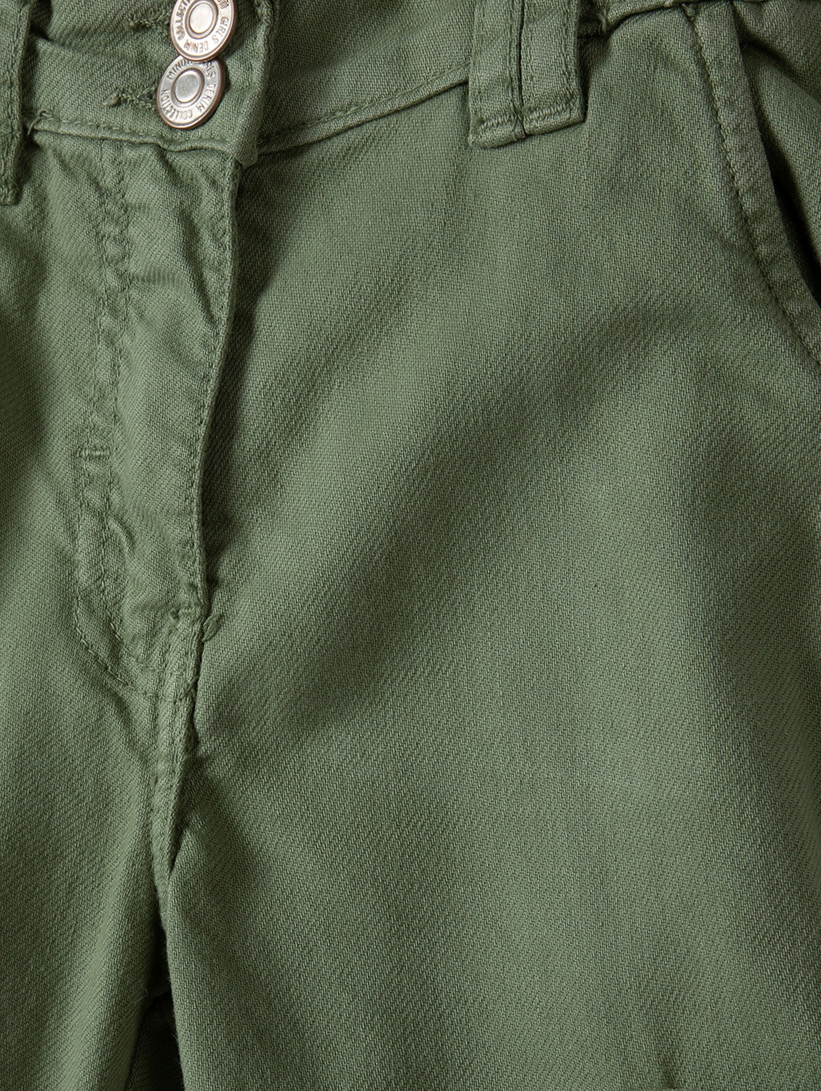 Spodnie typu bojówki dla niemowlaka khaki