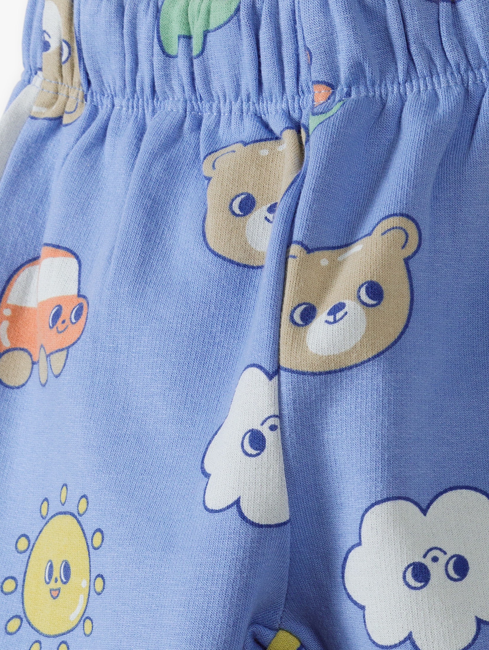 Niebieskie spodnie dresowe dla niemowlaka - 5.10.15.