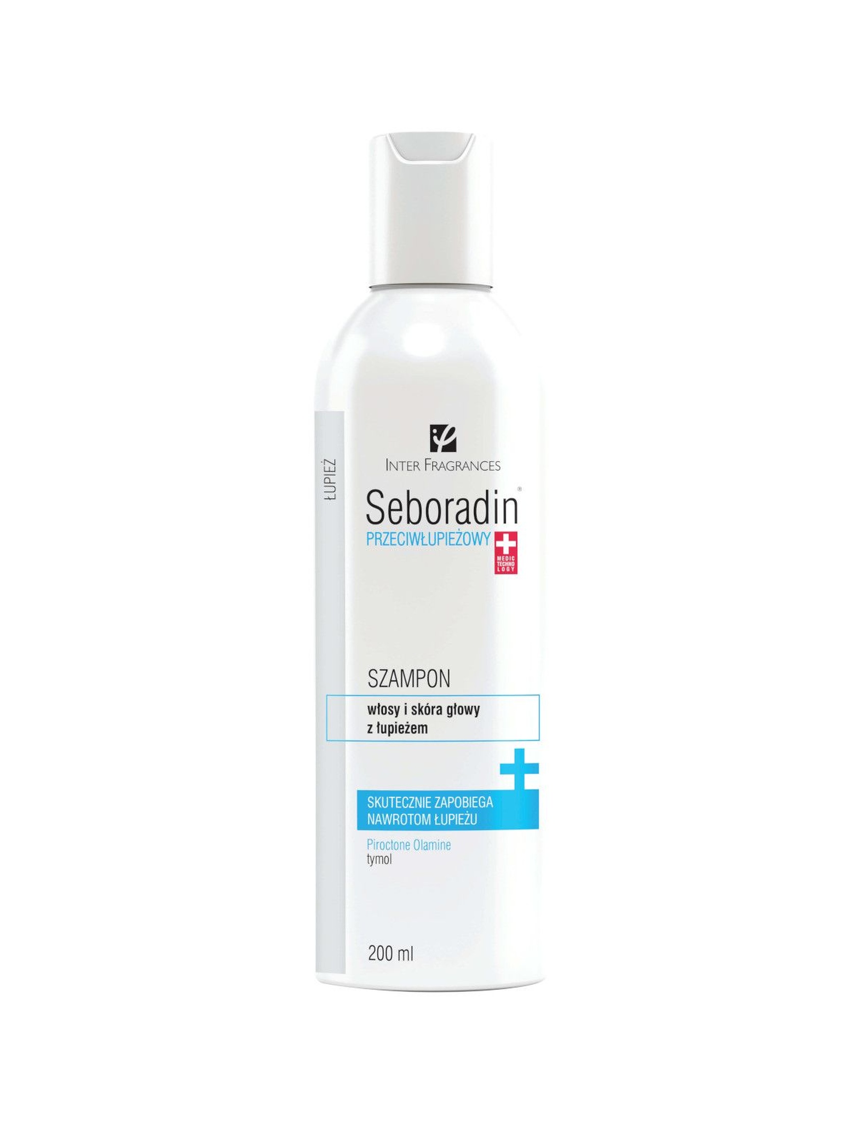 Seboradin Przeciwłupieżowy z Piroctone Olamine szampon - 200ml