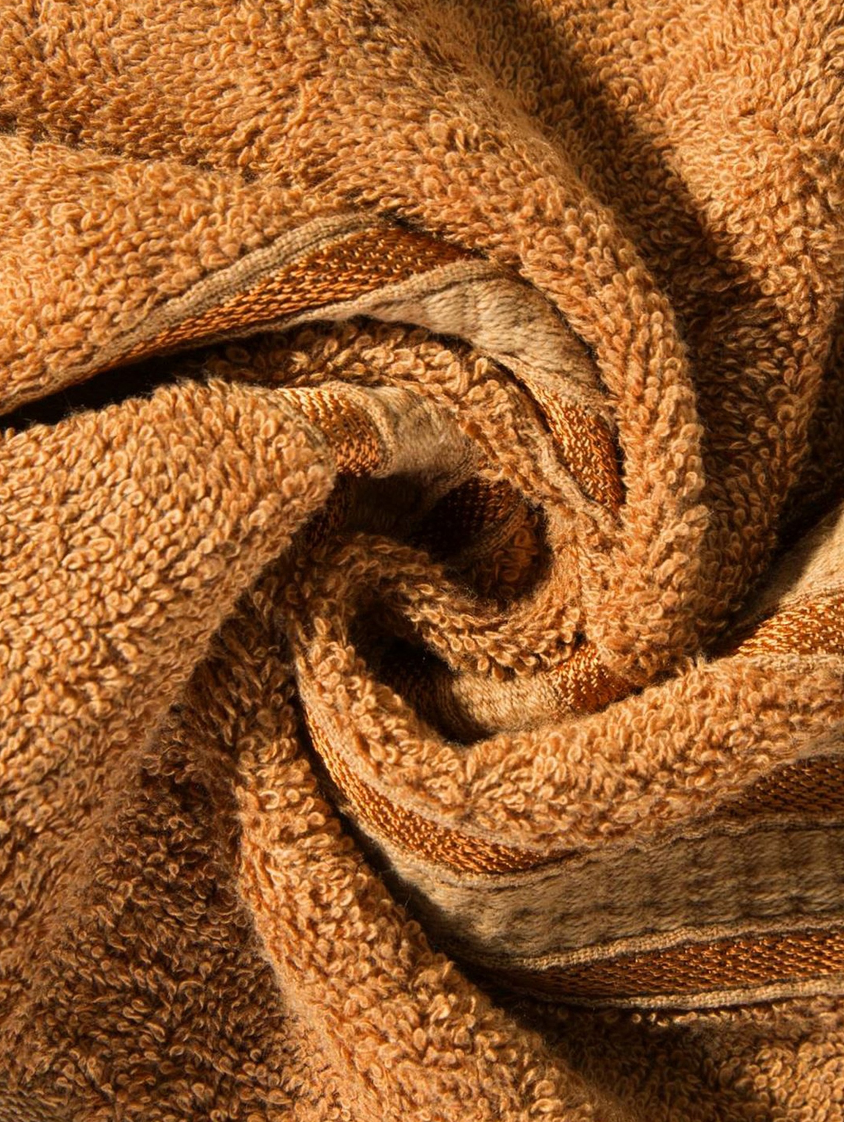 Ręcznik Mila 70x140 cm - brązowy