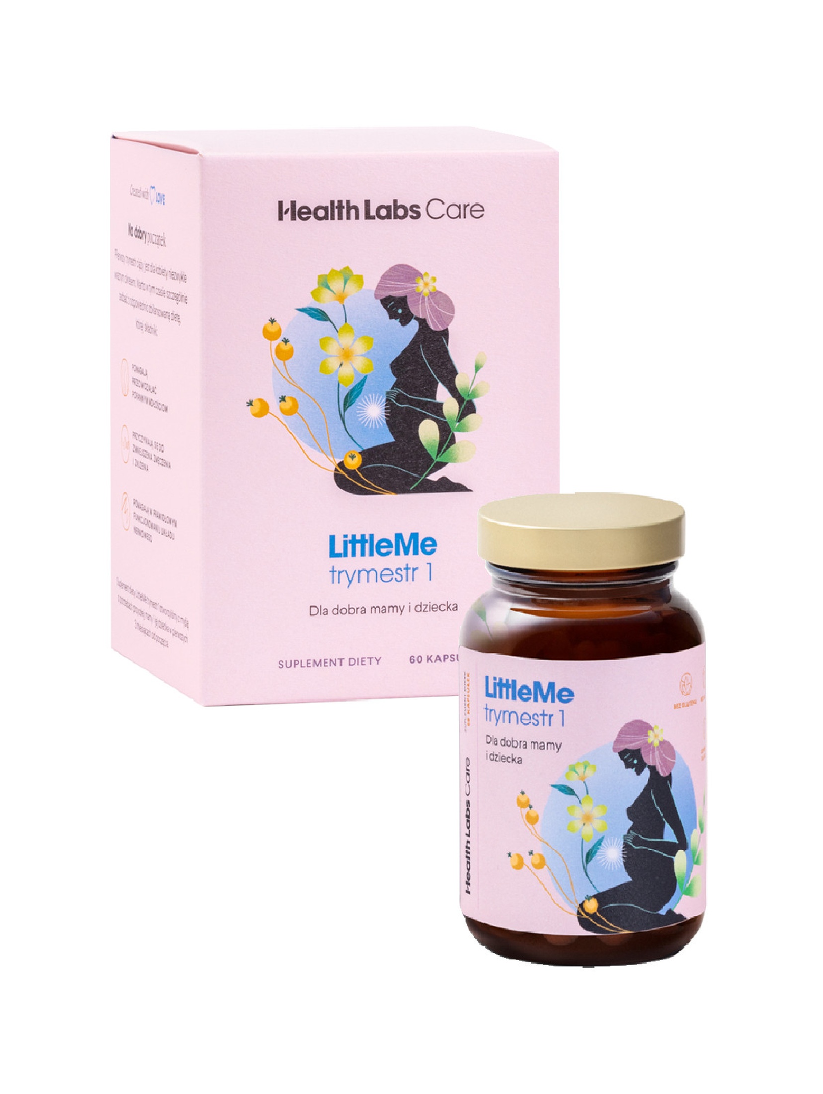 Health Labs Care LittleMe Trymestr 1 60 kapsułek