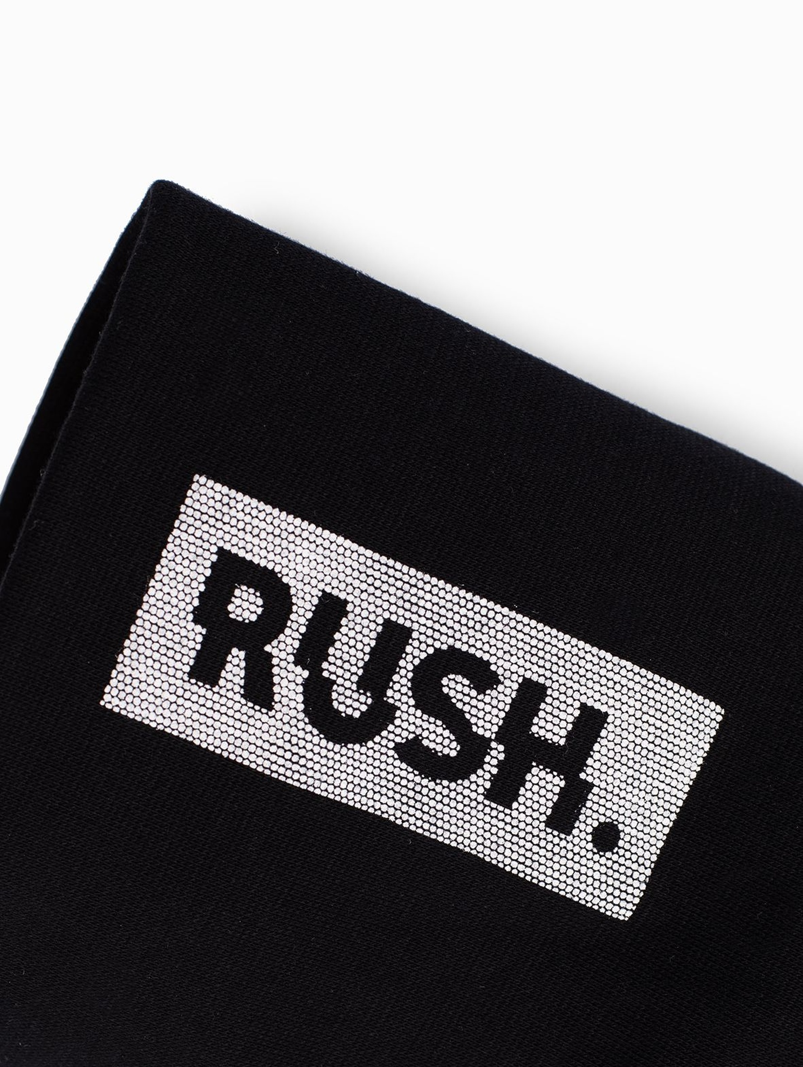 Czapka chłopięca czarna z napisem- Rush