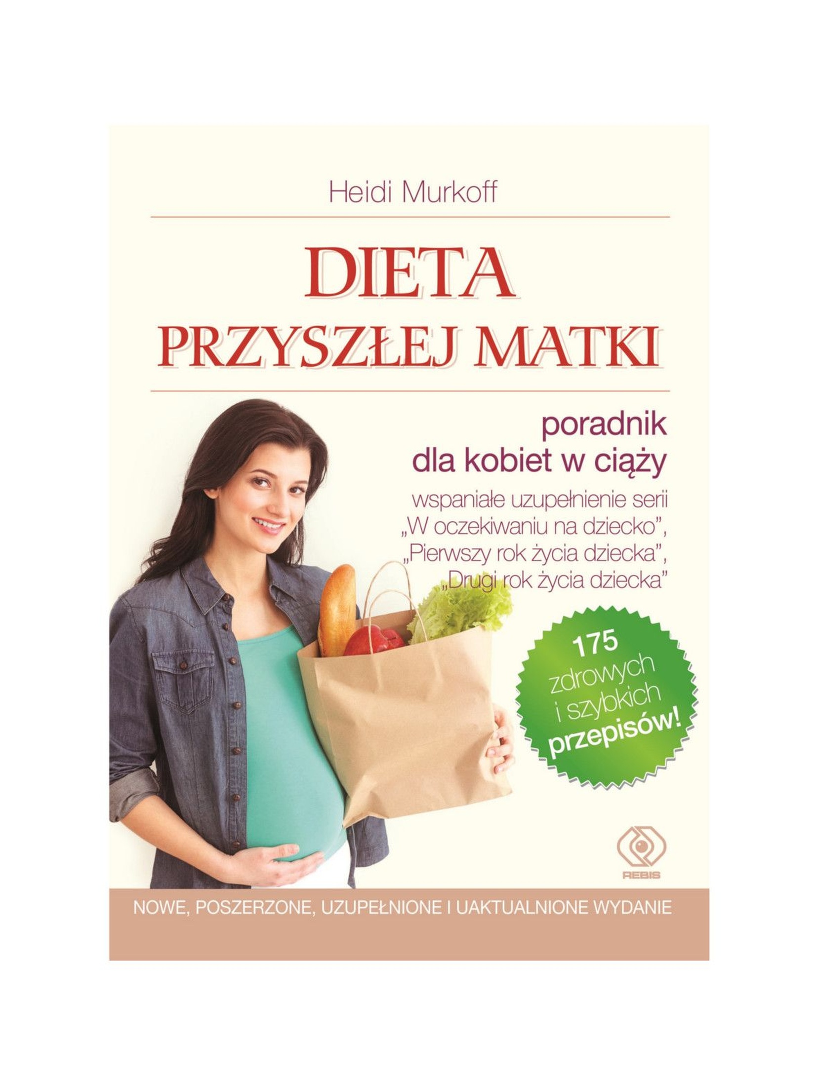 Książka z przepisami "Dieta przyszłej matki"-poradnik