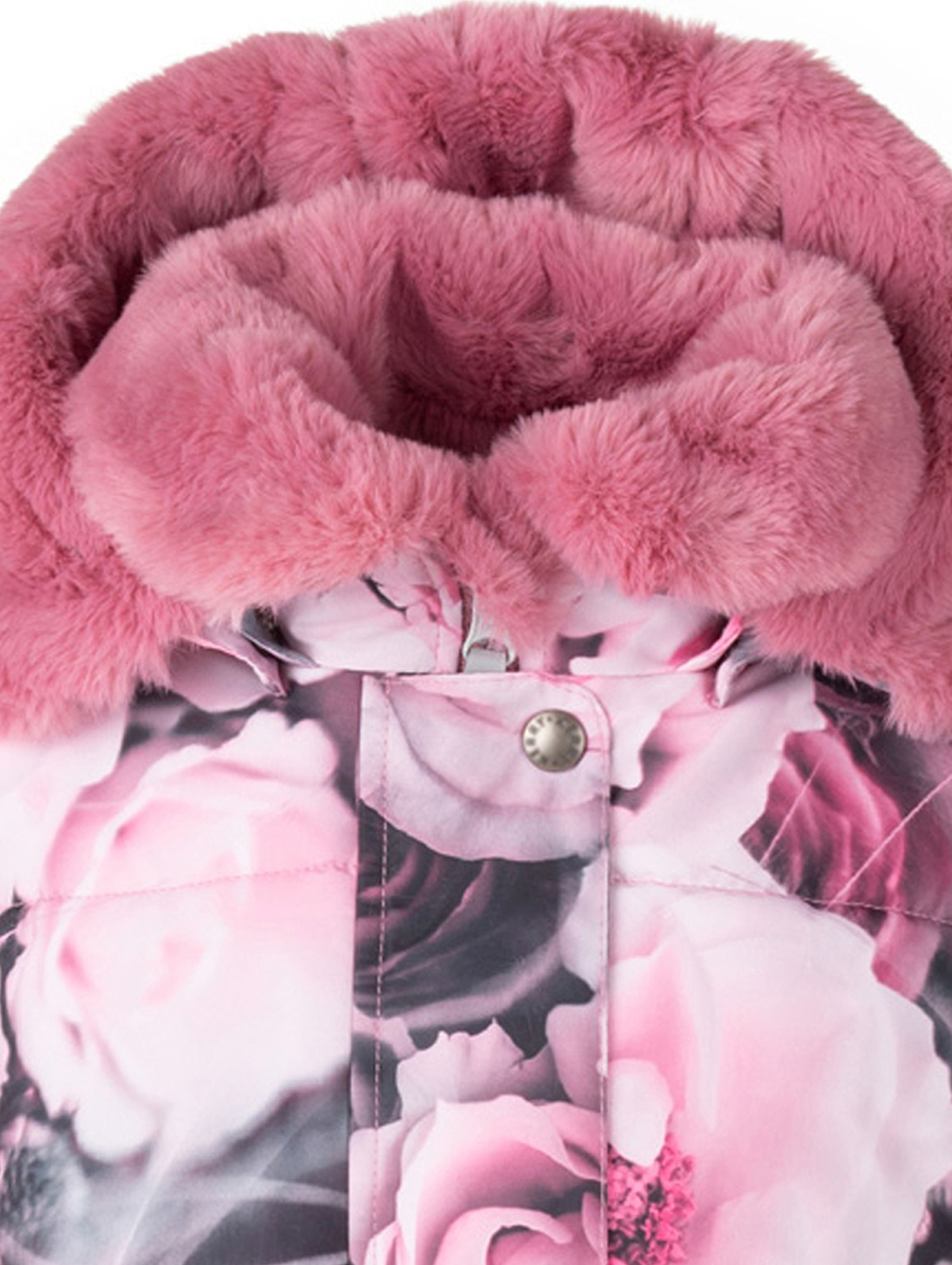Kurtka BELLE w kolorze fioletowo-różowym