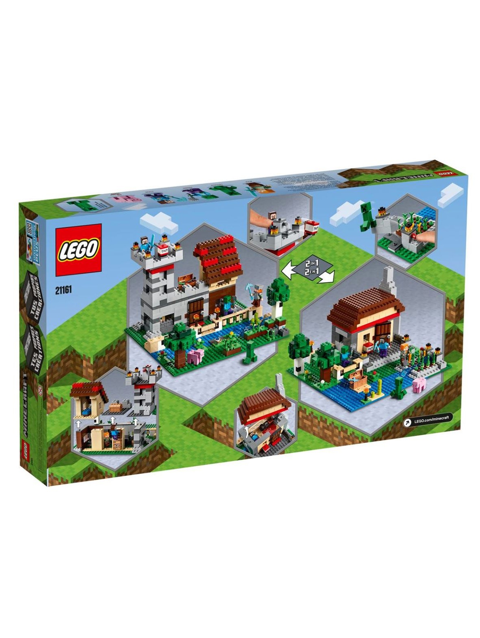 Lego  Minecraft - Kreatywny warsztat -  564 elementy wiek 8+