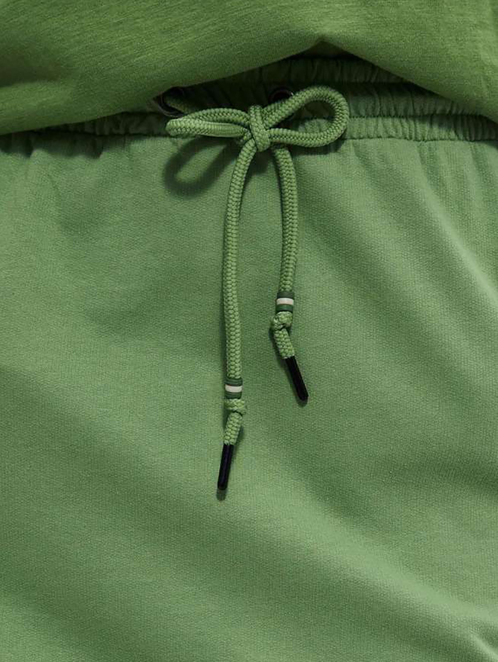 Bawełniana krótka spódnica zielona