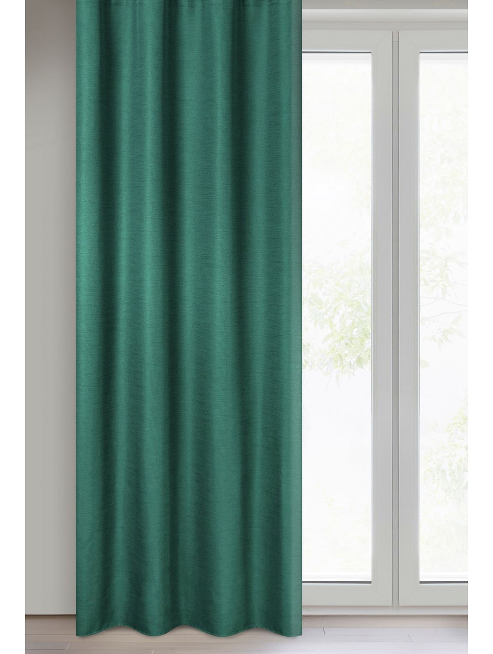 Zasłona gotowa Style 140x250 cm - zielona