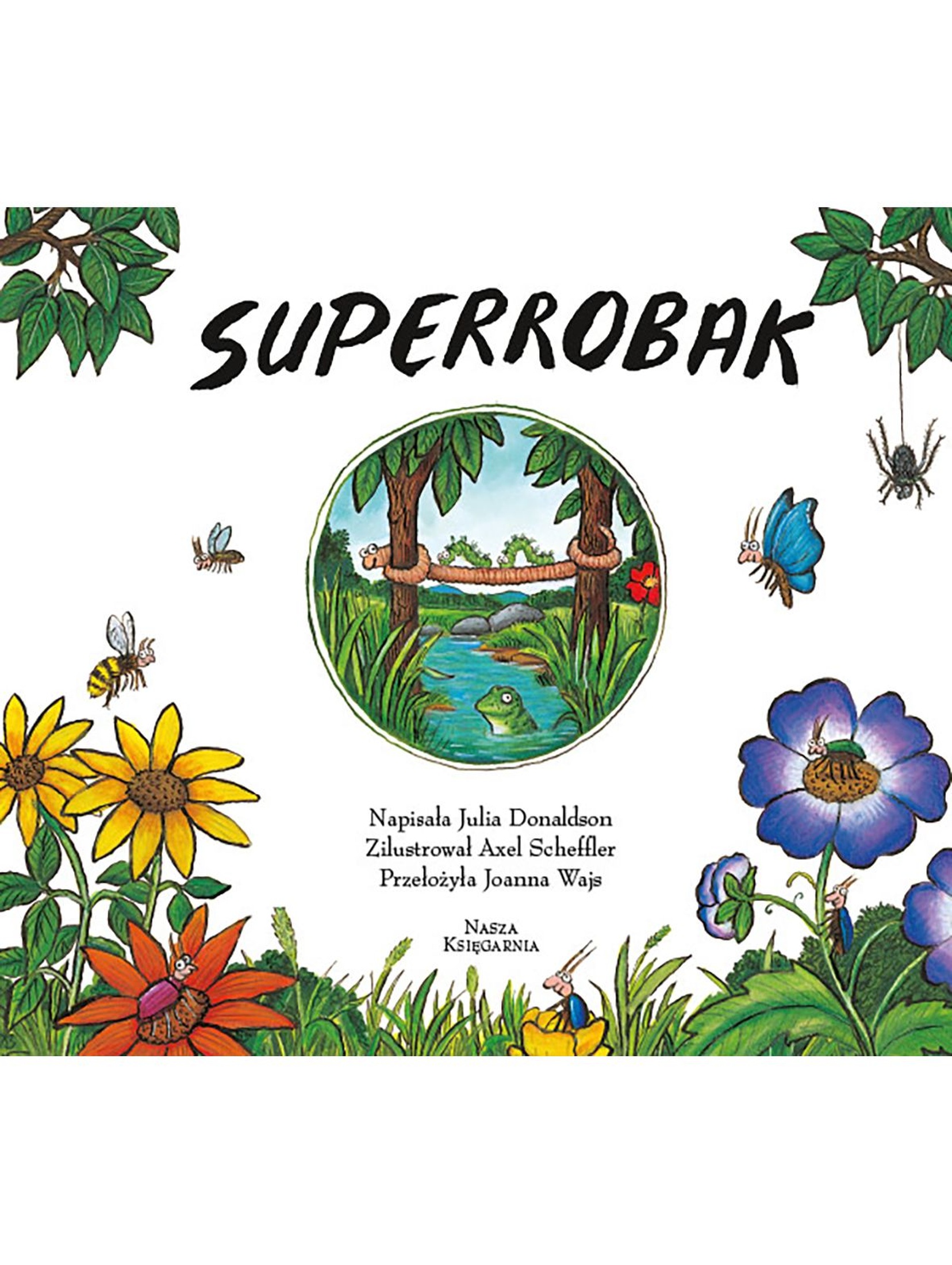 Książka dla dzieci - Superrobak wiek 3+