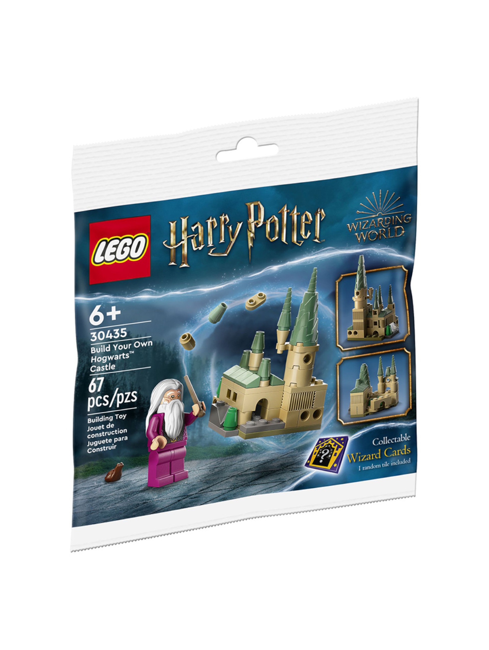 Klocki LEGO Harry Potter 30435 Zbuduj własny zamek Hogwart - 67 elementów, wiek 6 +