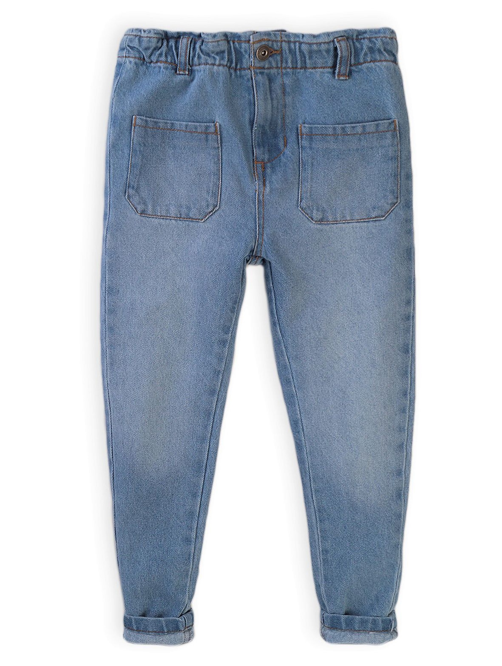 Spodnie dziewczęce jeansowe niebieskie