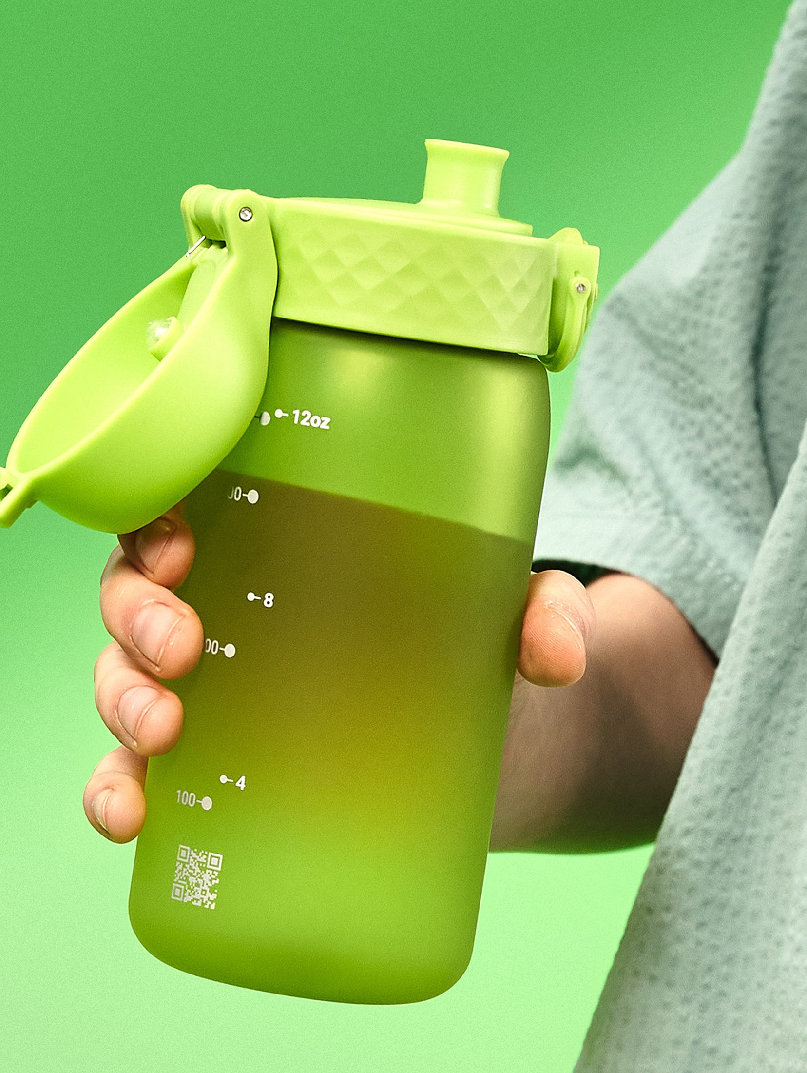 Butelka na wodę ION8 BPA Free Green 350ml - zielona
