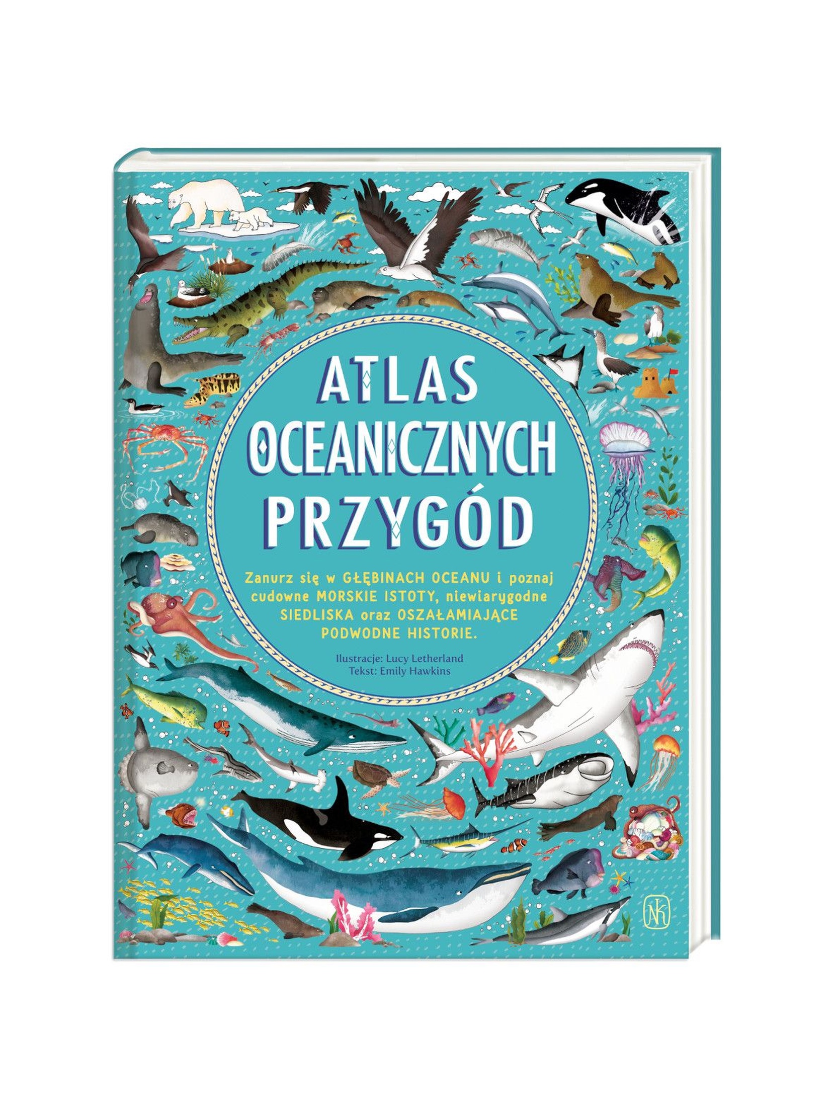Atlas oceanicznych przygód - książka dla dzieci