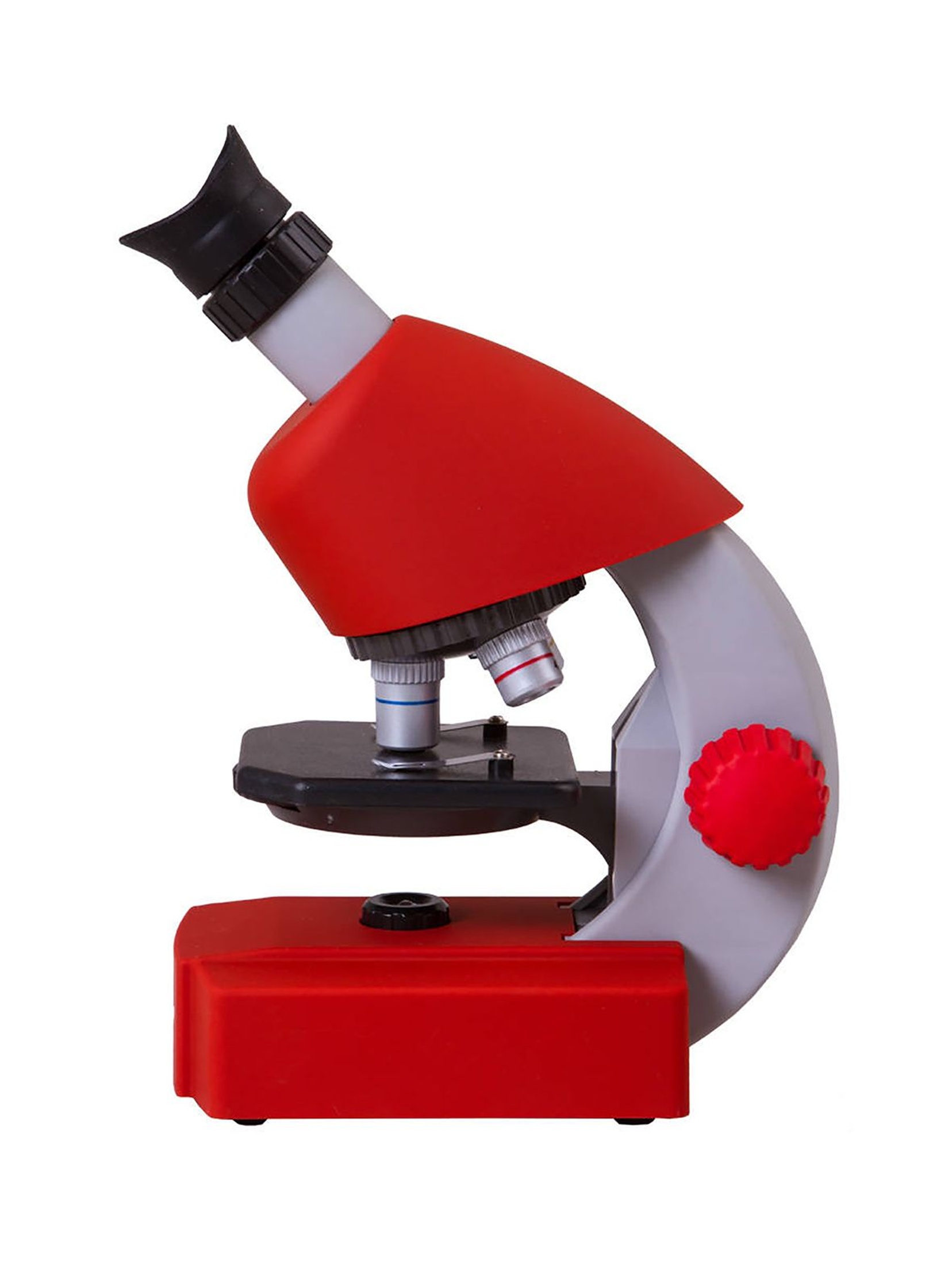 Mikroskop dla dzieci Bresser Junior - czerwony