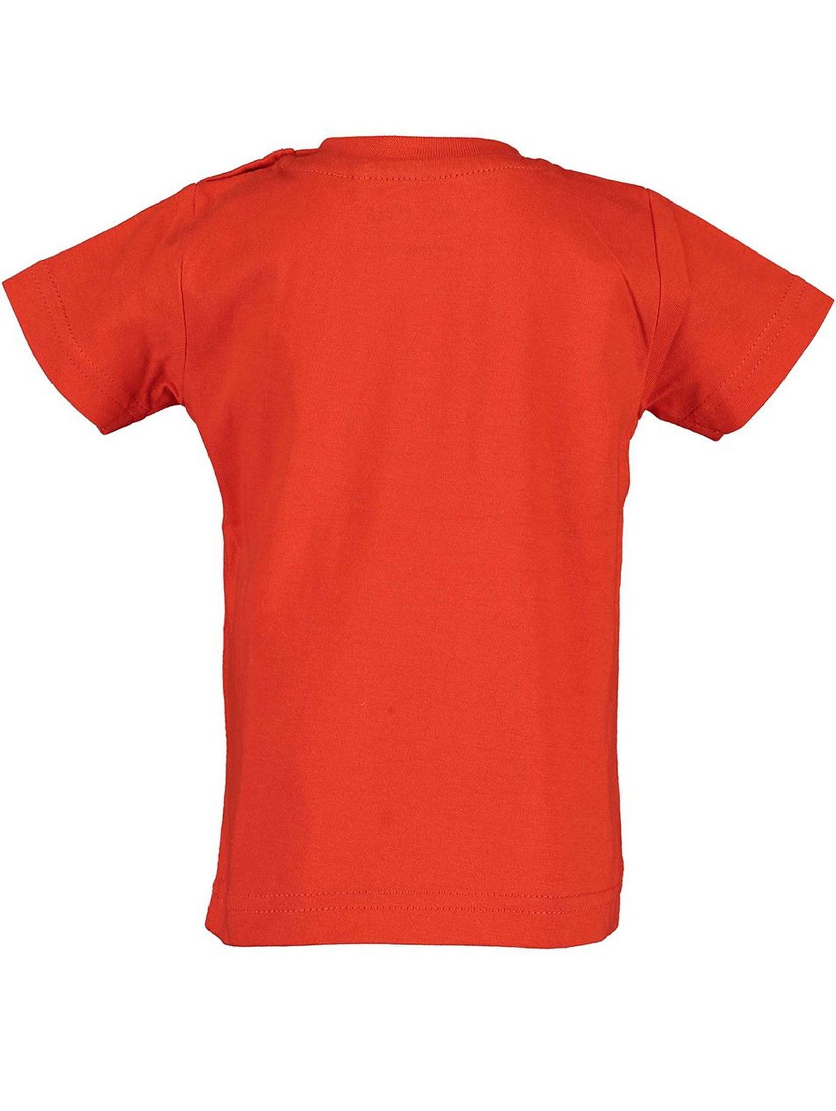 Koszulka chłopięca czerwona z koparką