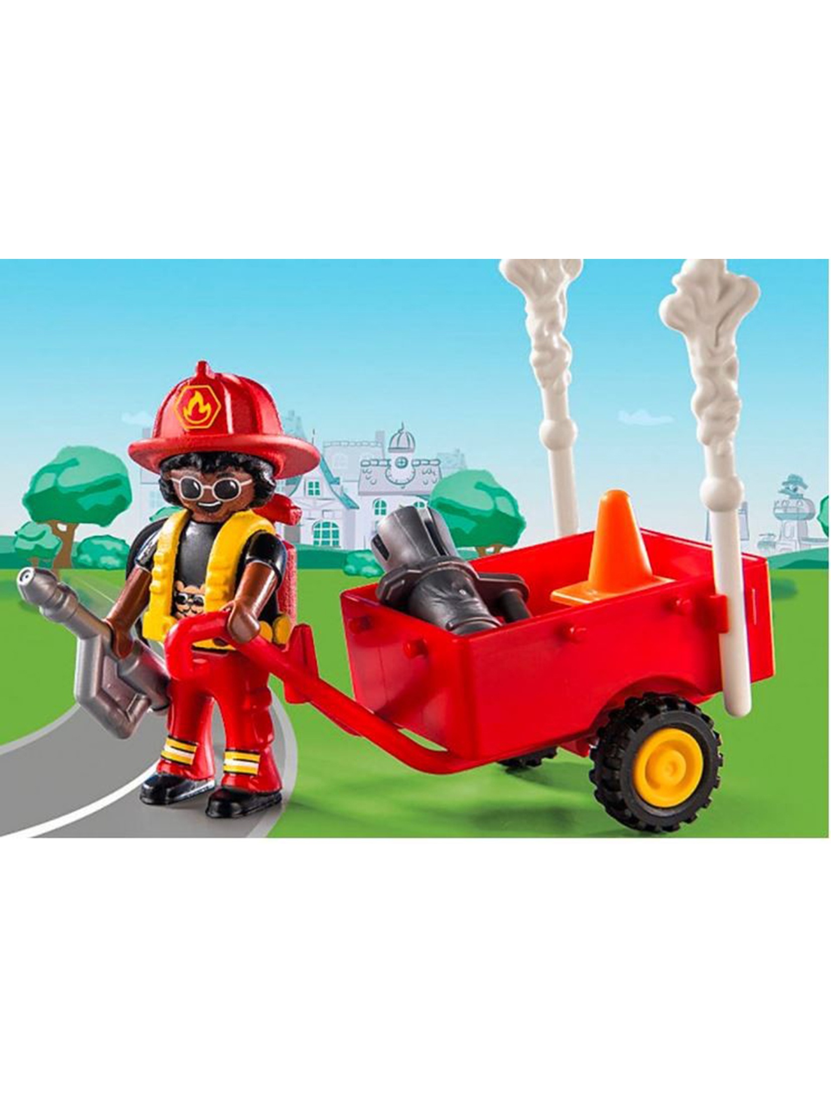 Zestaw z figurką Duck On Call Akcja straży pożarnej
