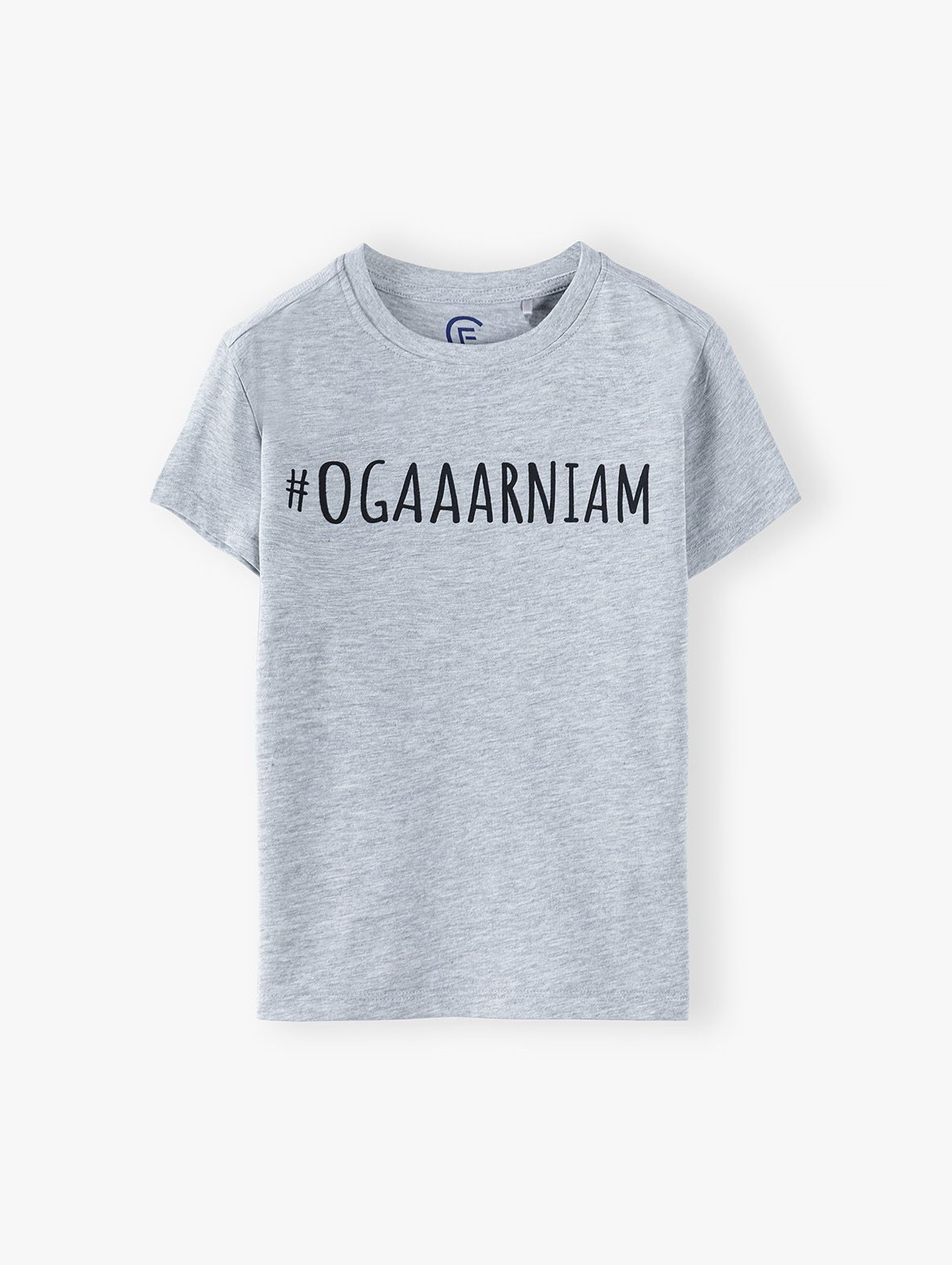T-shirt chłopięcy z napisem- Ogaaarniam