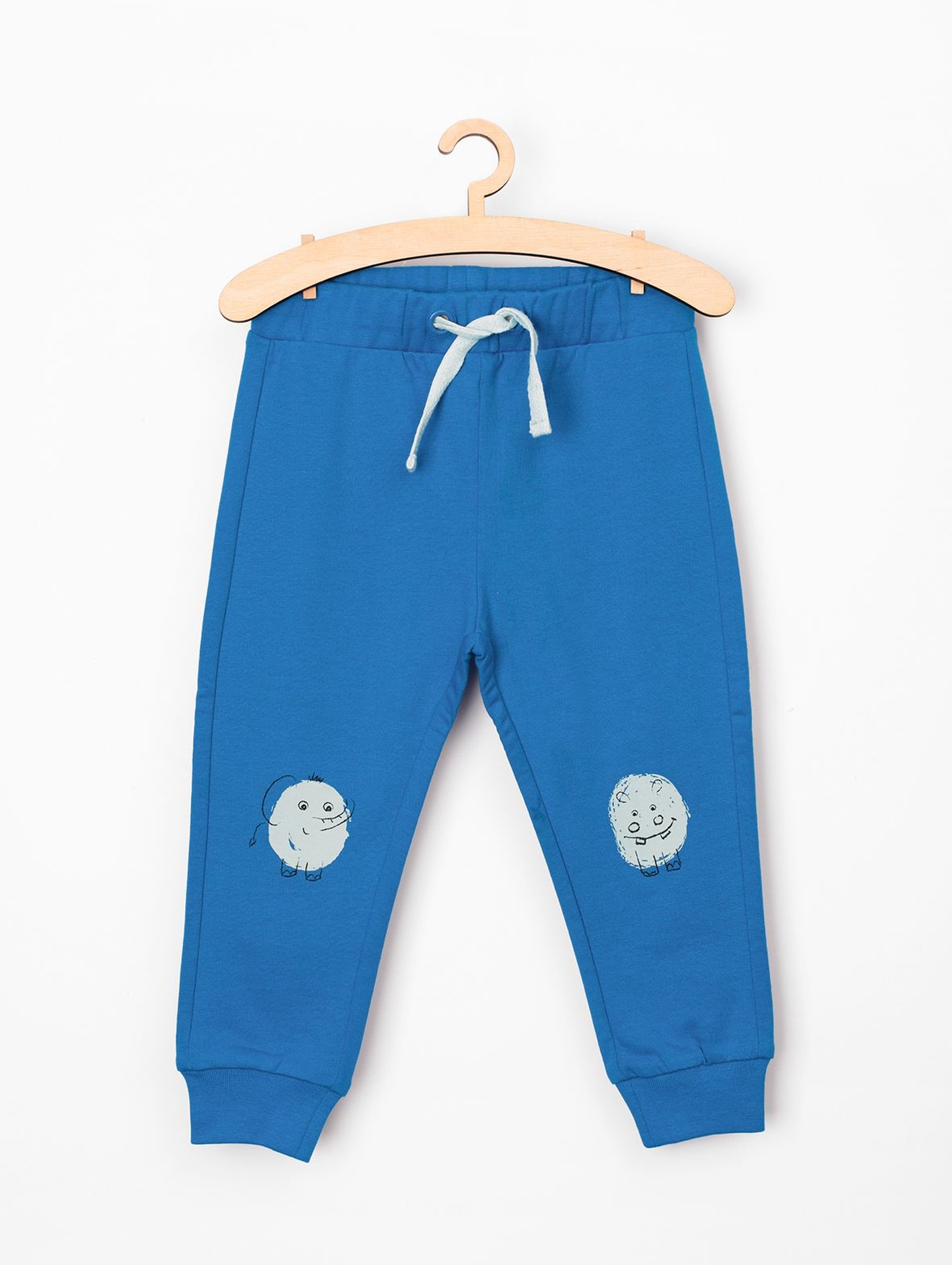 Spodnie dresowe niemowlęce- niebieskie