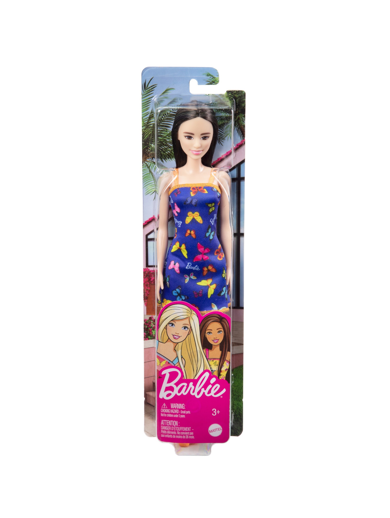 Barbie - Szykowna Brunetka w niebieskiej sukience