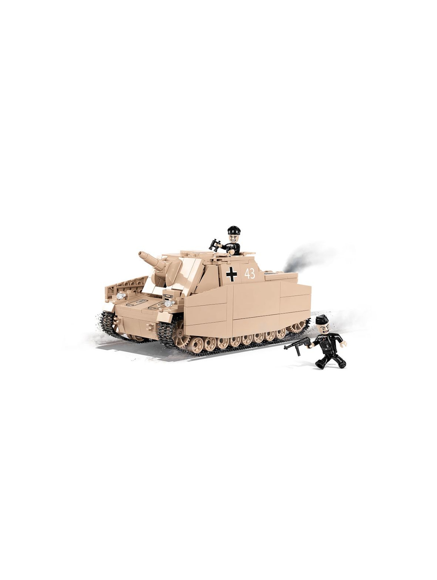 Klocki Cobi Small Army Sturmpanzer IV Brummbar 550el