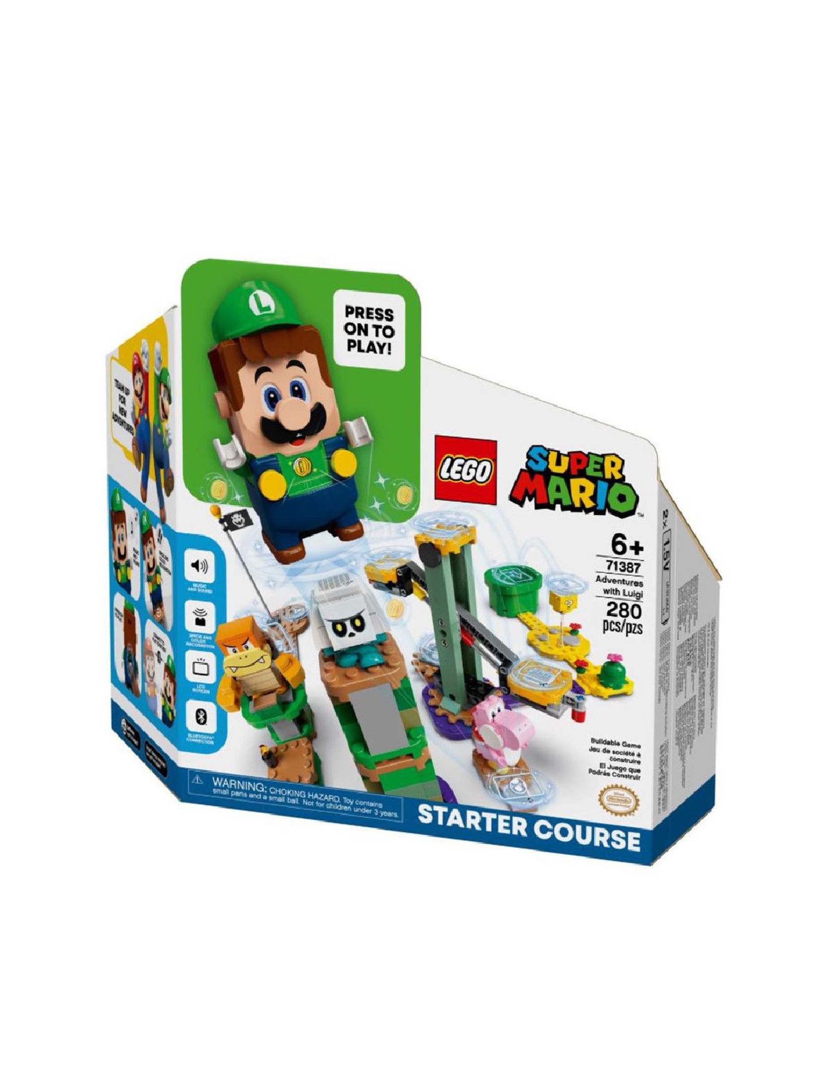 LEGO® Super Mario Przygody z Luigim — zestaw startowy wiek 6+