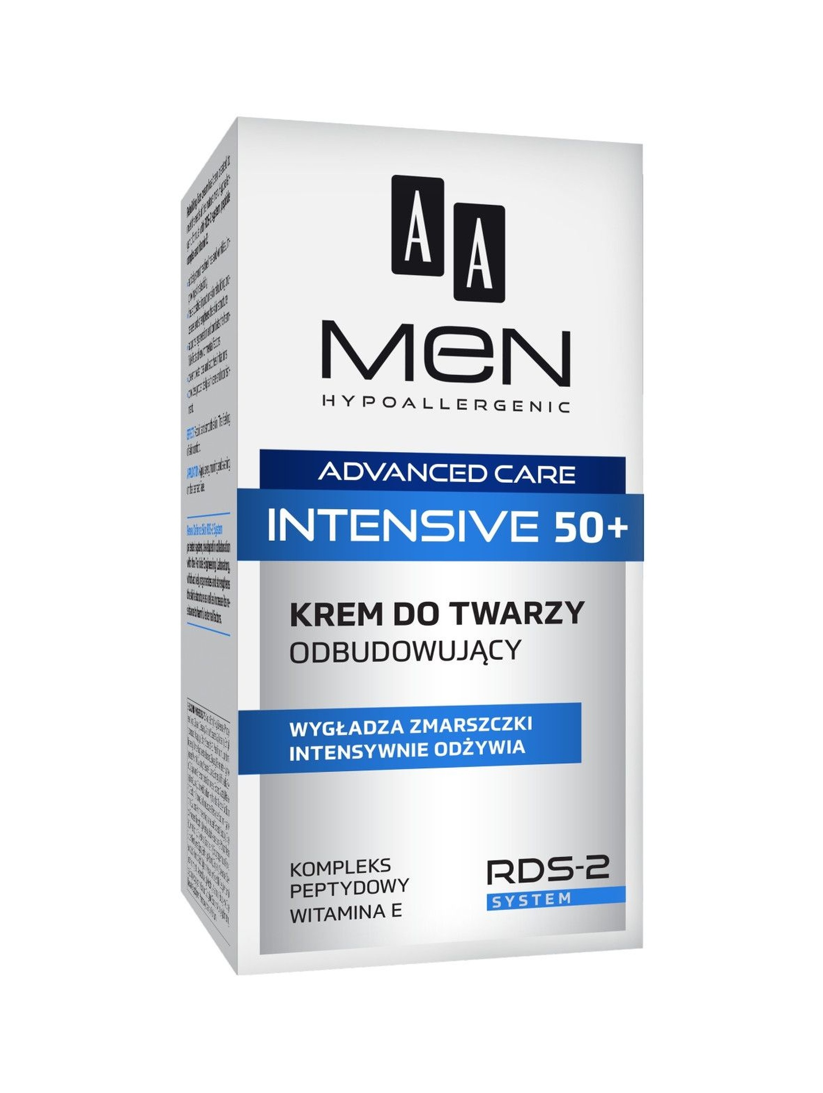 AA Men Advanced Care Intensive 50+ Krem do twarzy odbudowujący 50 ml