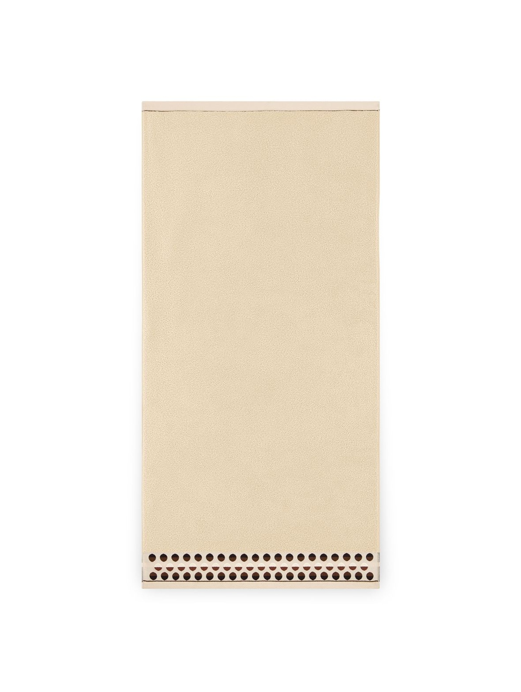 Ręcznik z bawełny egipskiej Zen beżowy 50x90cm