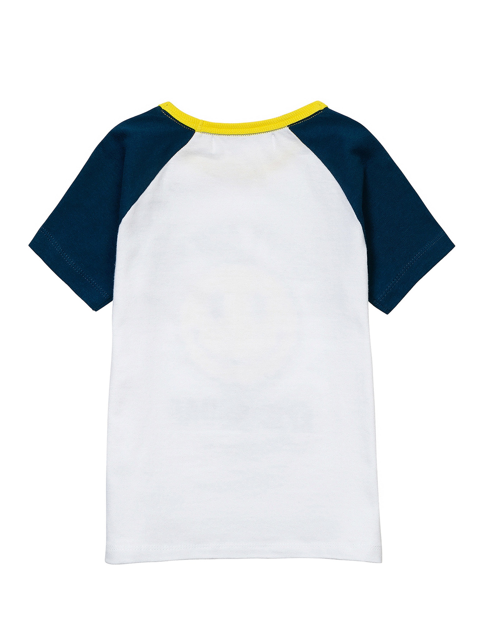 Bawełniany t-shirt dla małrgo chłopca z nadrukiem